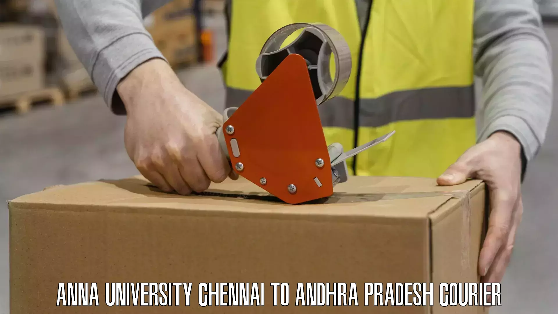Quick courier services Anna University Chennai to Andhra Pradesh