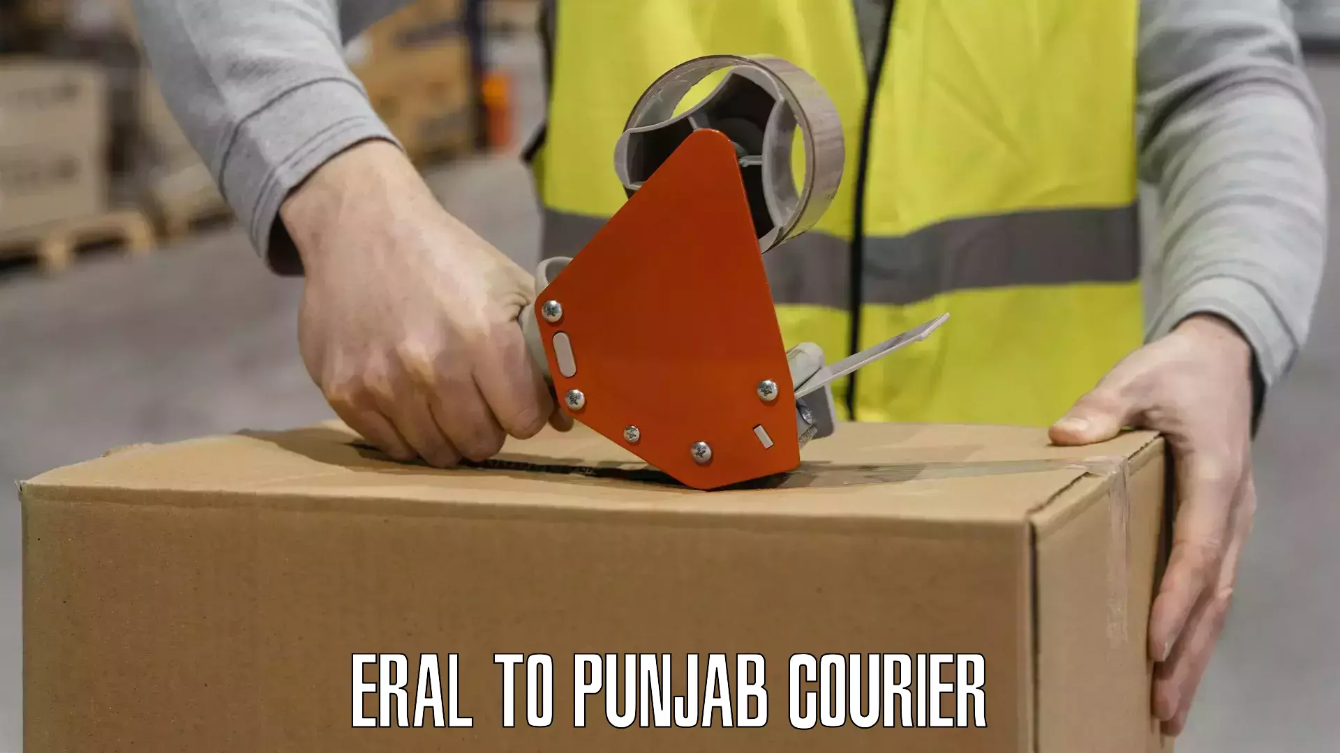 Quick courier services Eral to Patran