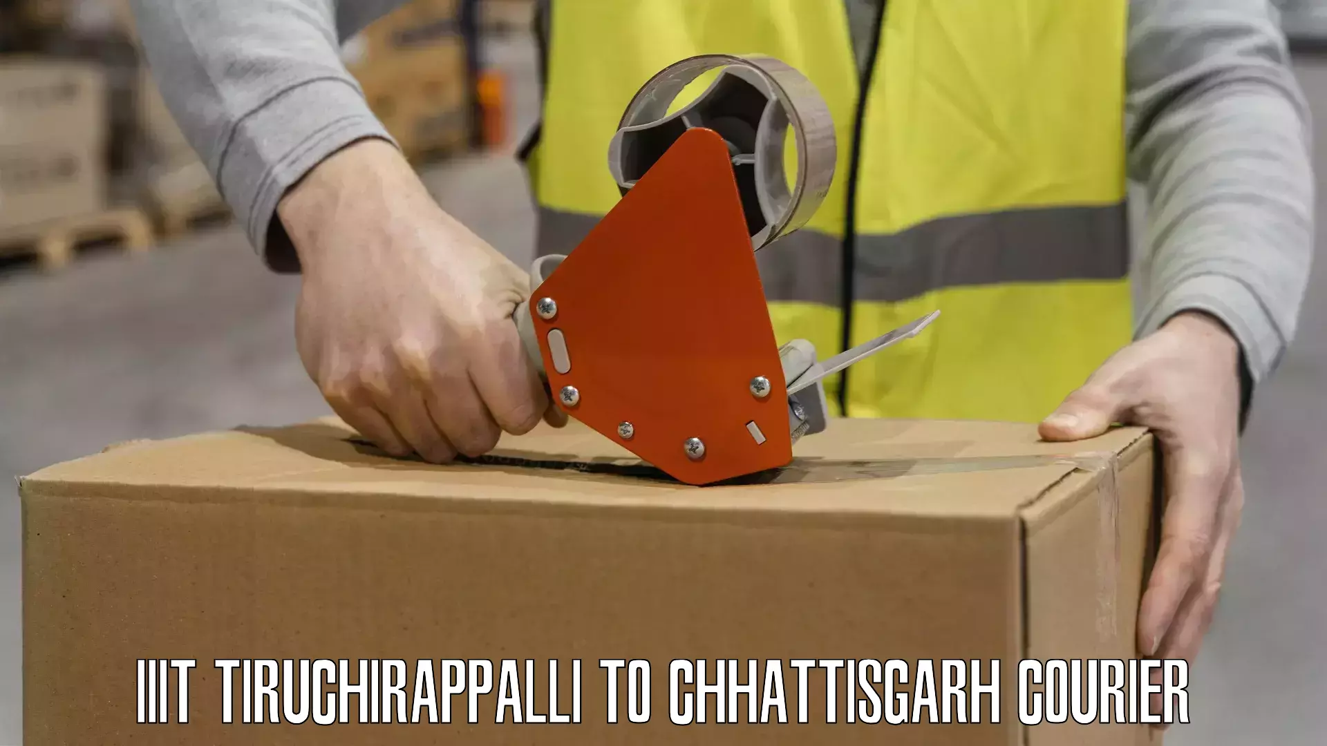 Business shipping needs IIIT Tiruchirappalli to Chhattisgarh