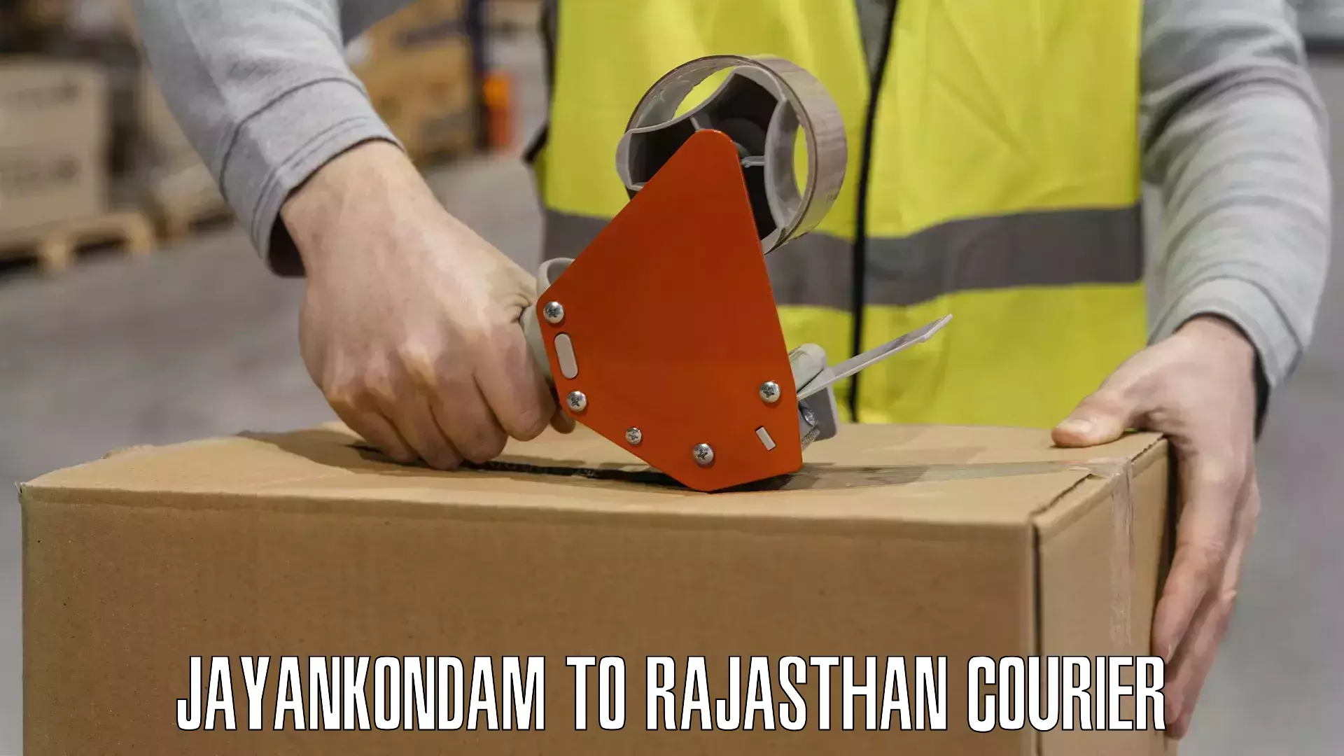 Express courier capabilities Jayankondam to Rajasthan