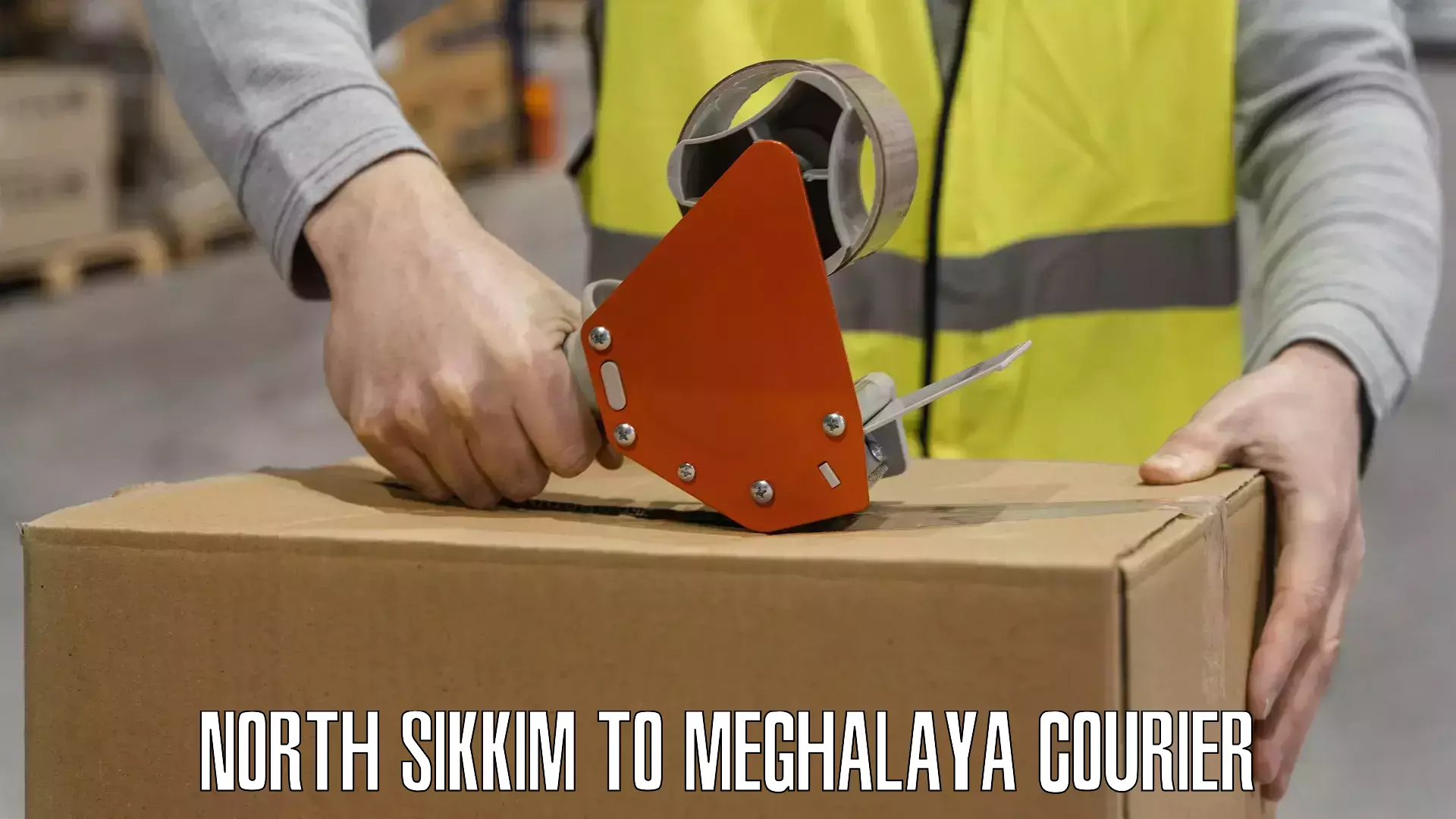Commercial shipping rates North Sikkim to NIT Meghalaya