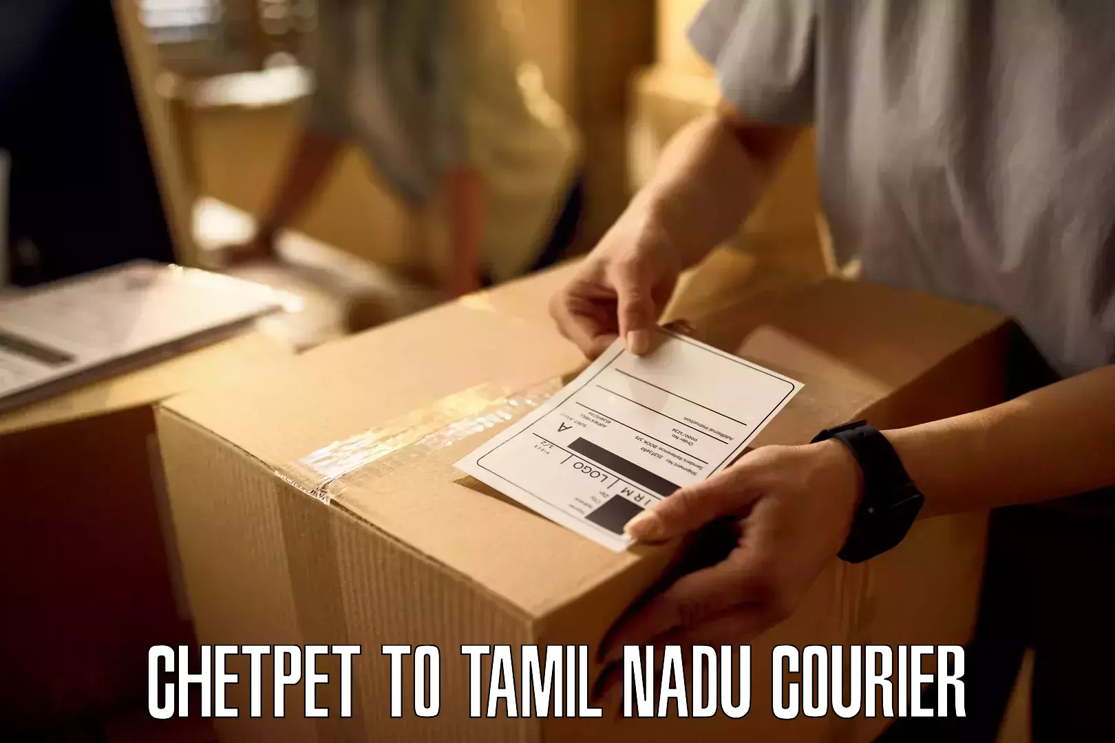 Personal parcel delivery Chetpet to Trichy