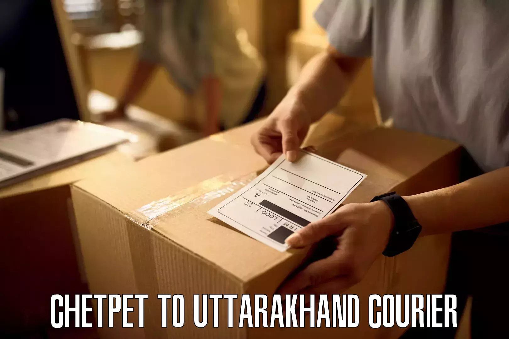 Postal and courier services Chetpet to Udham Singh Nagar