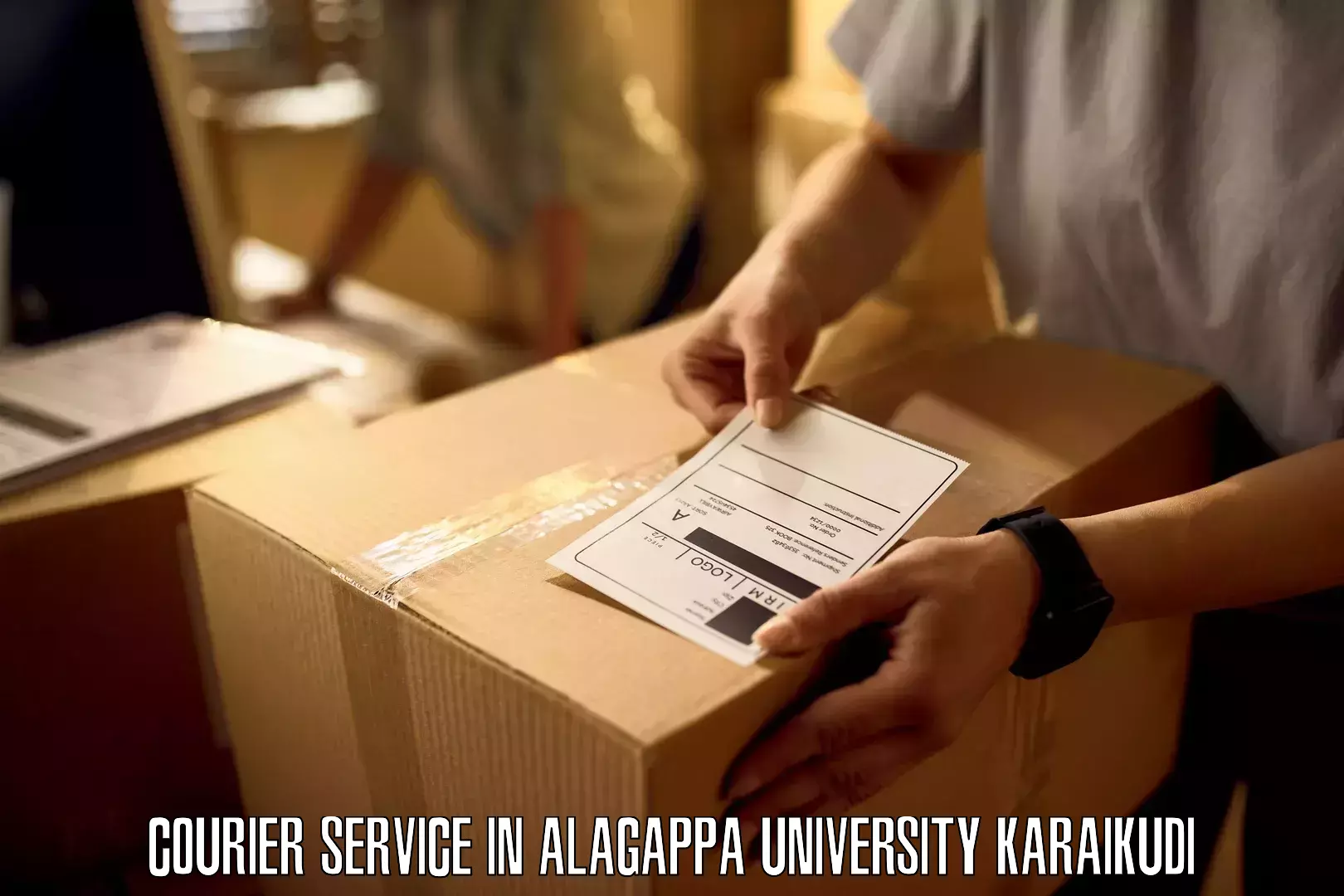 Smart logistics solutions in Alagappa University Karaikudi