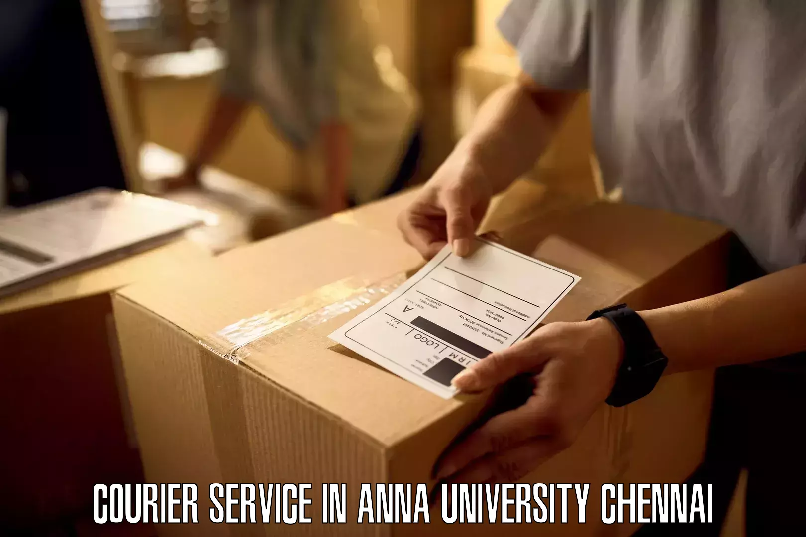 Domestic delivery options in Anna University Chennai