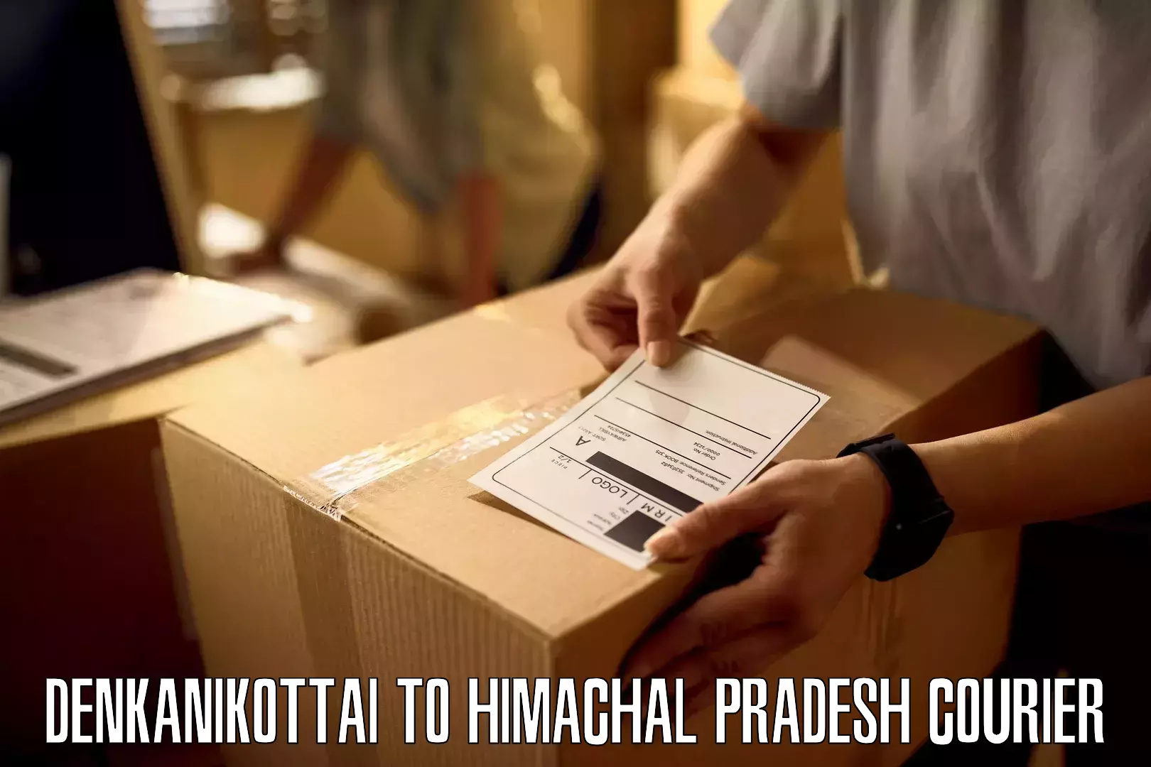 Secure shipping methods in Denkanikottai to Himachal Pradesh