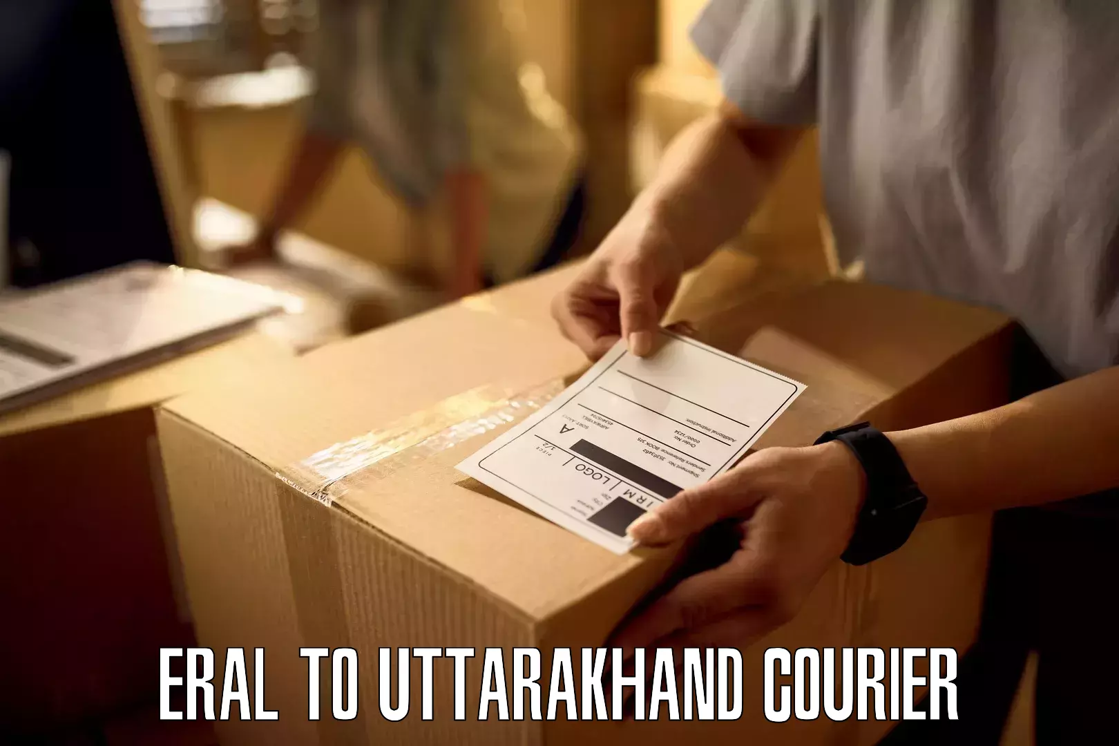 Efficient parcel tracking Eral to Haldwani