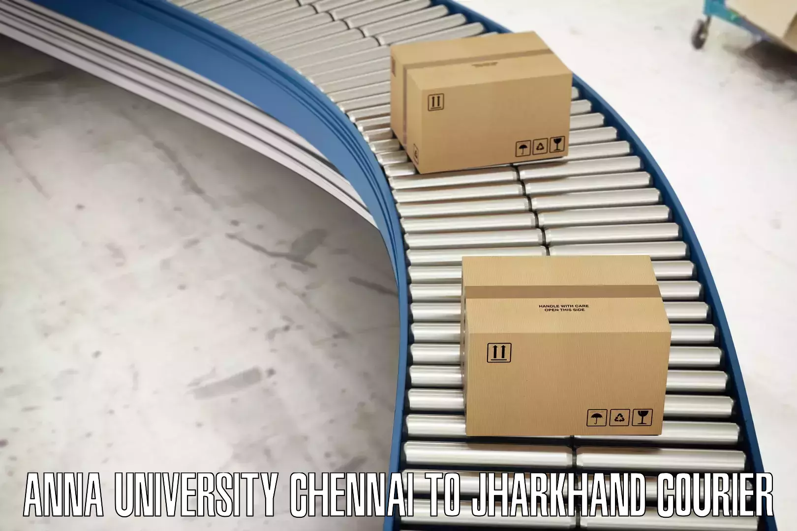 Parcel handling and care Anna University Chennai to Chakradharpur