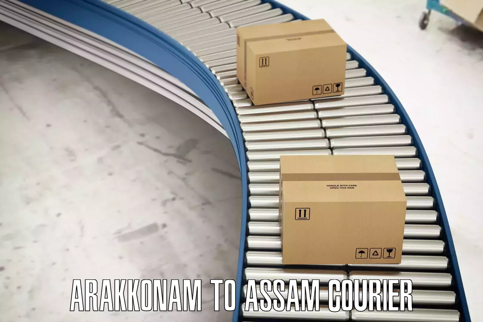 24-hour delivery options Arakkonam to Tinsukia