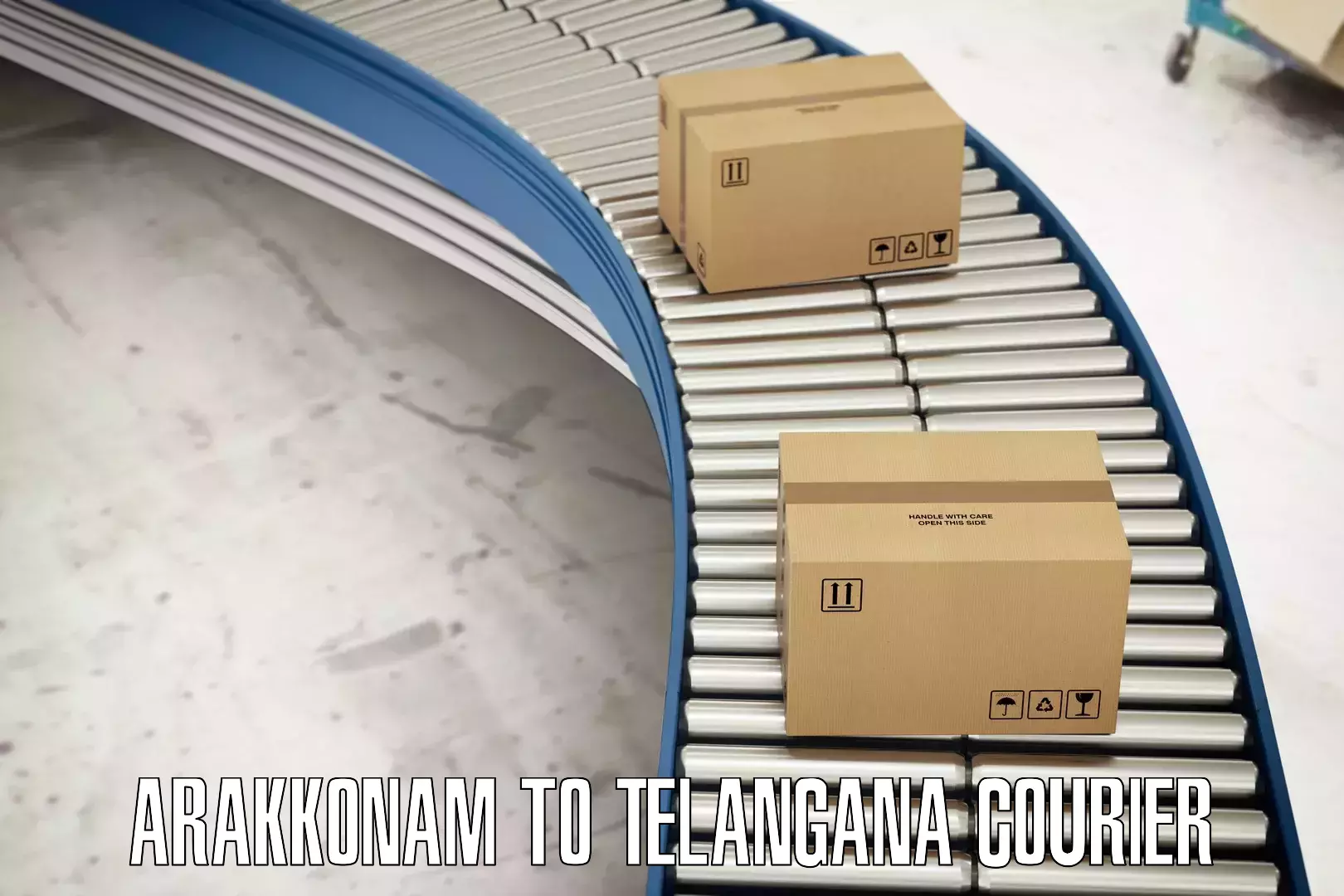 Tech-enabled shipping Arakkonam to Bejjanki