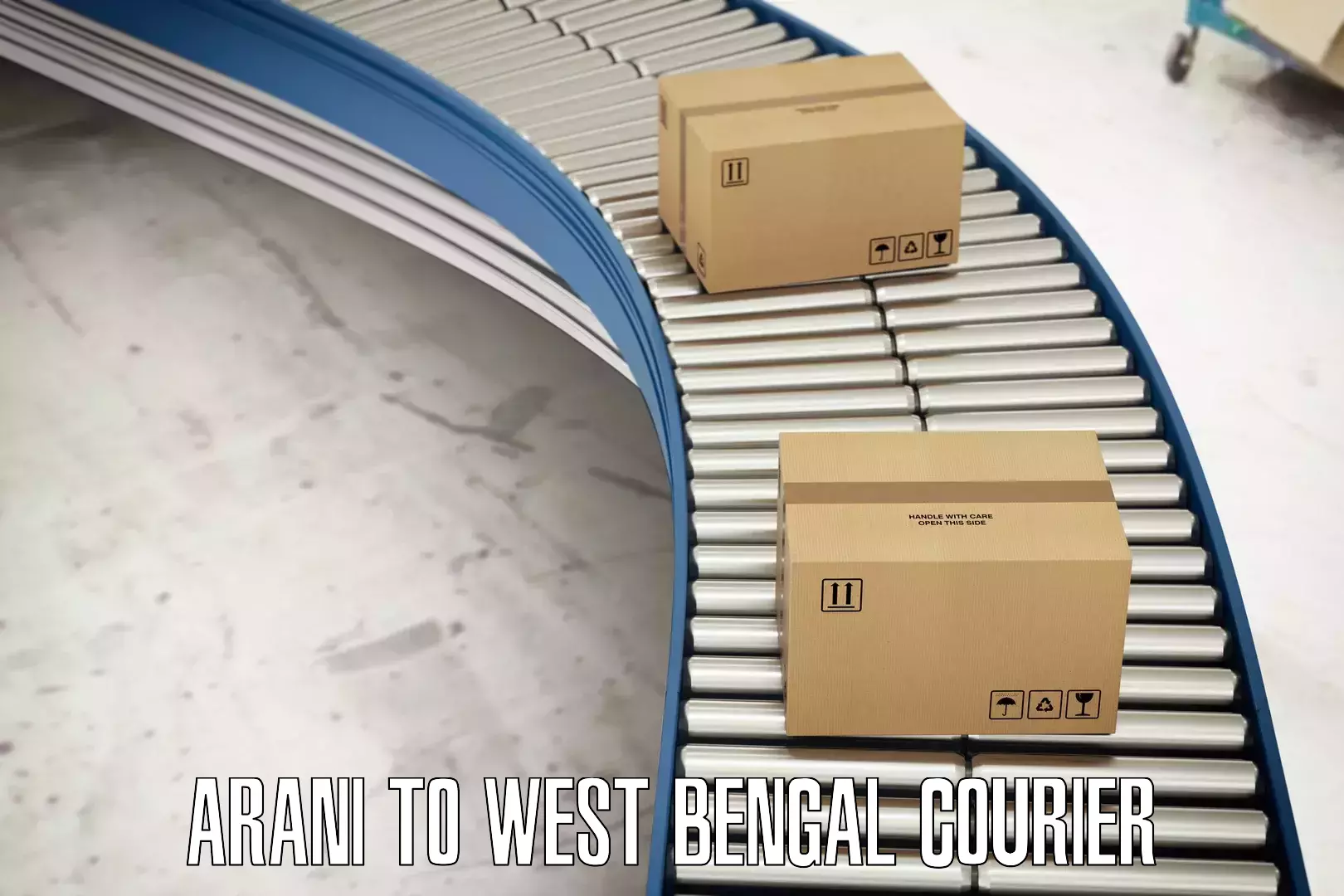 Cost-effective courier solutions Arani to Birbhum