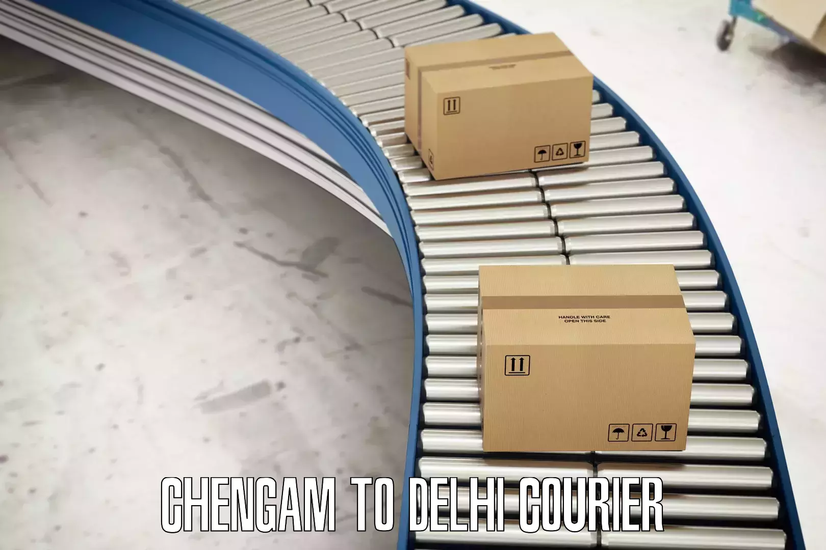 Efficient parcel tracking Chengam to Ashok Vihar
