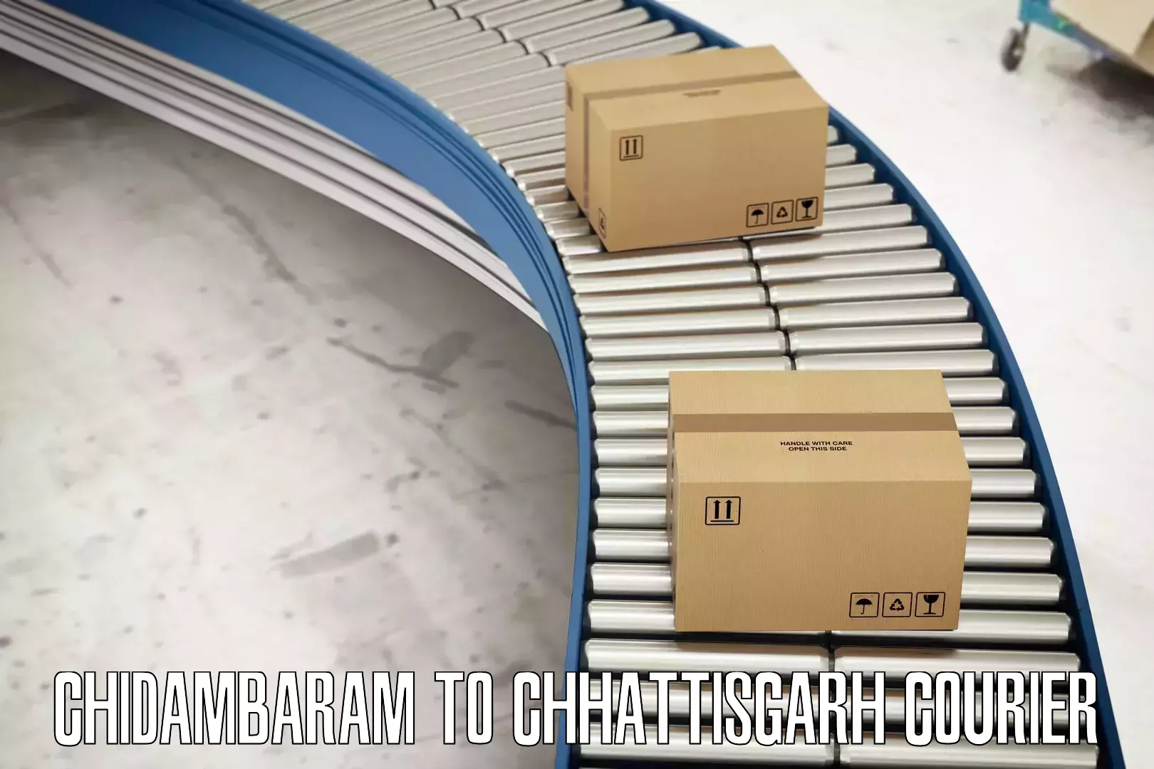 Lightweight parcel options in Chidambaram to Surguja