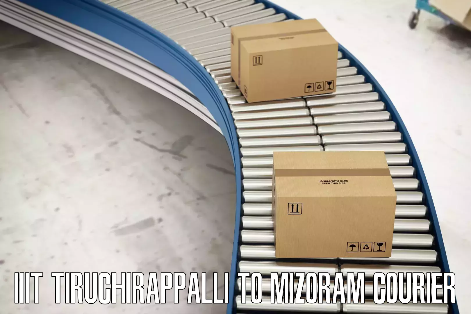 Custom courier packaging IIIT Tiruchirappalli to Kolasib