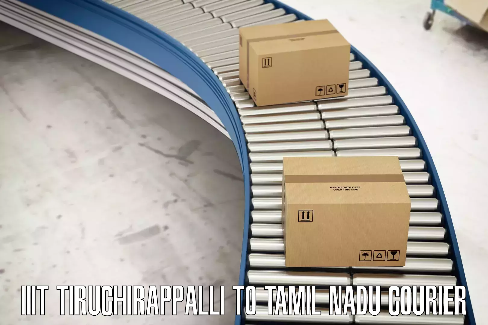 Smart parcel delivery IIIT Tiruchirappalli to Kulittalai