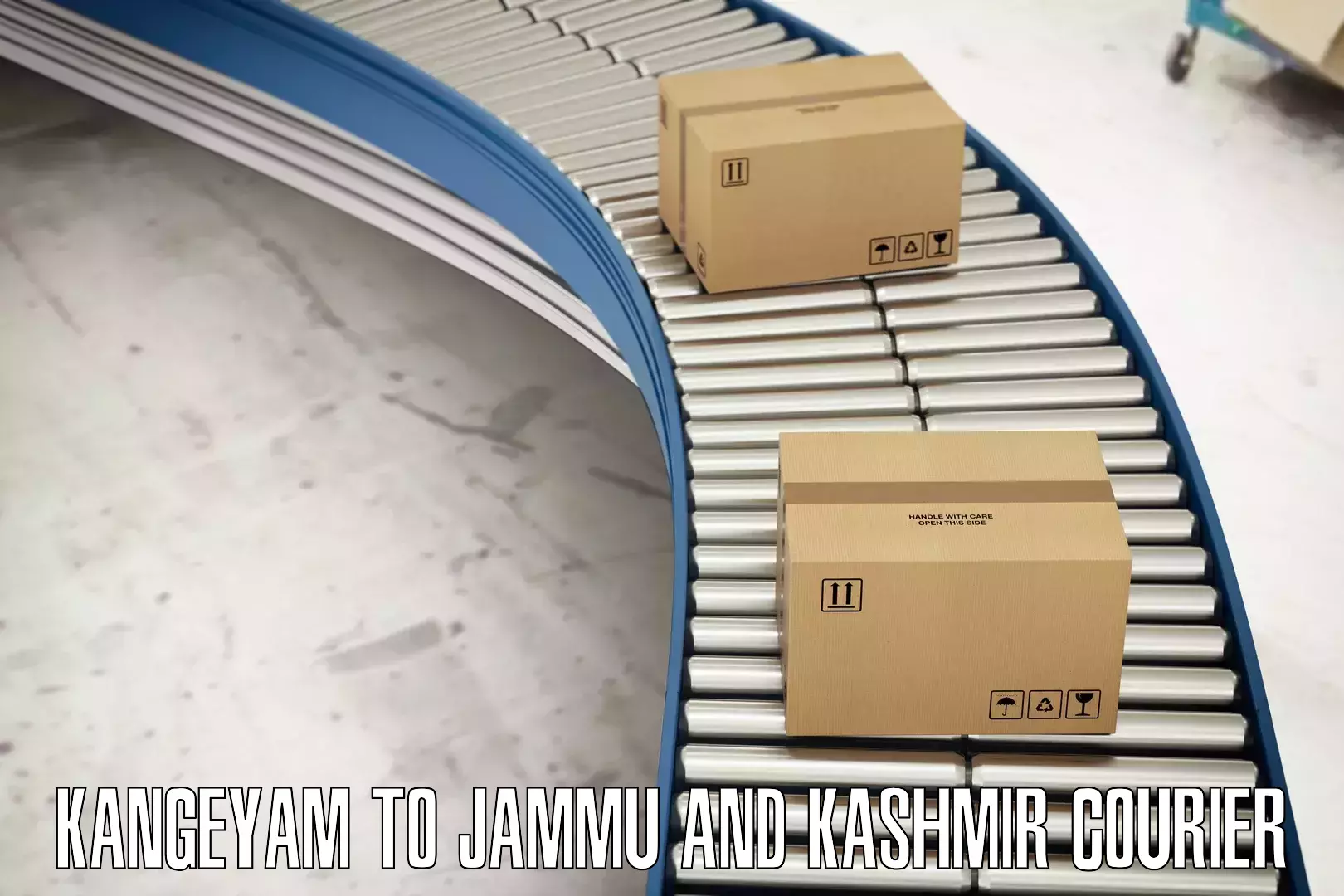 Package tracking Kangeyam to Jammu and Kashmir
