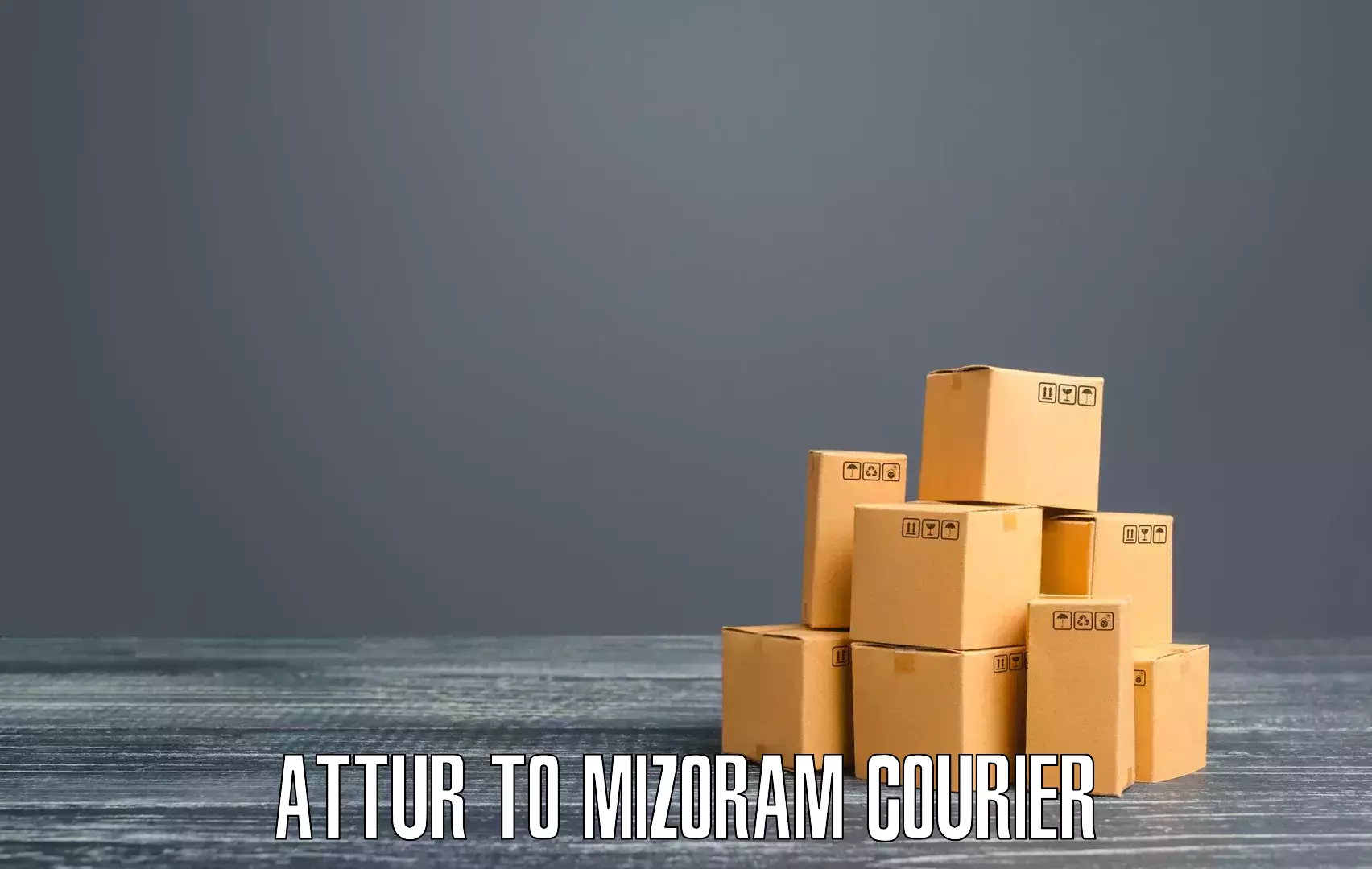Smart parcel solutions Attur to Aizawl