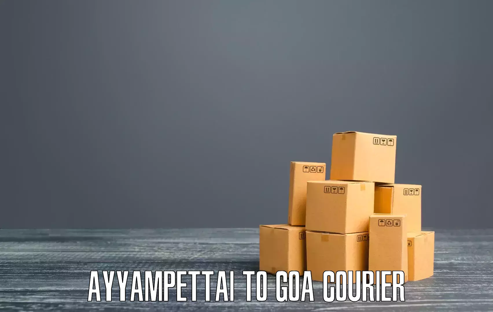 Premium courier services Ayyampettai to Goa