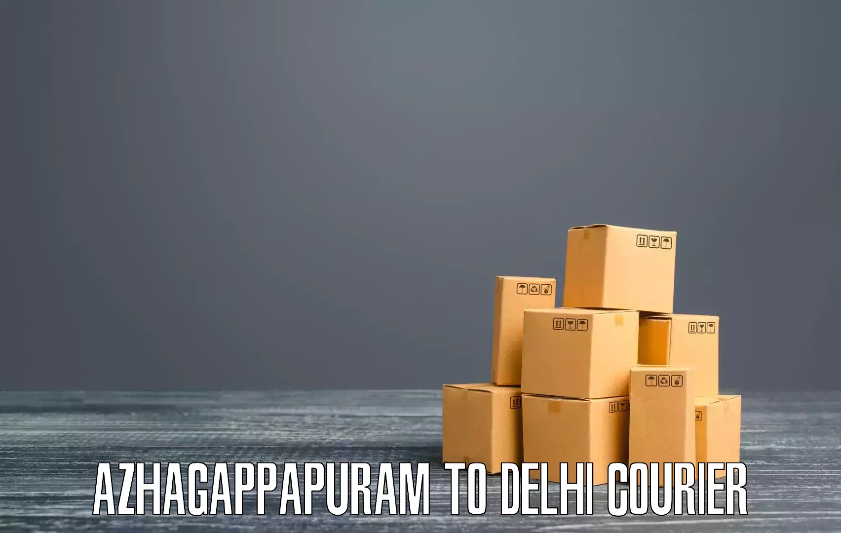 Courier service efficiency Azhagappapuram to East Delhi
