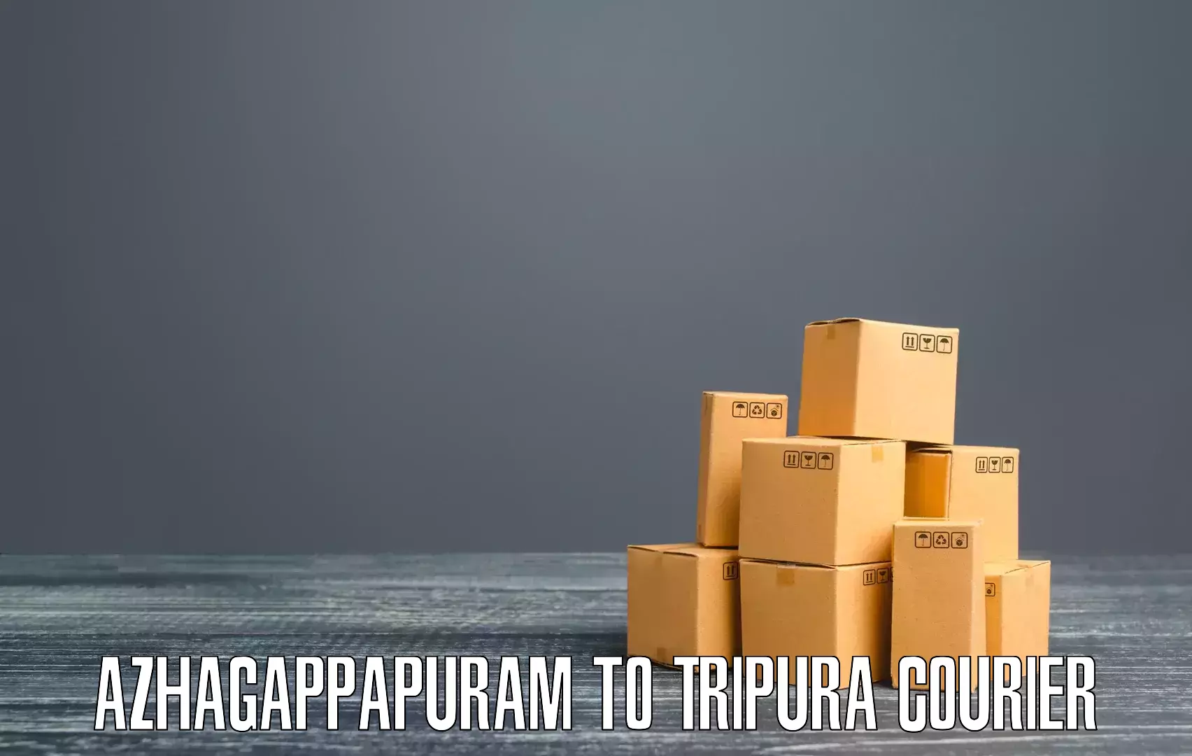 Local courier options Azhagappapuram to Radhakishorepur