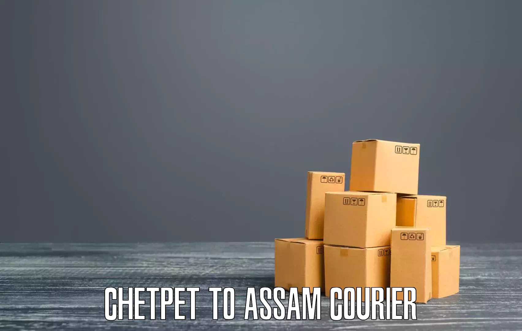 Express mail service Chetpet to Assam