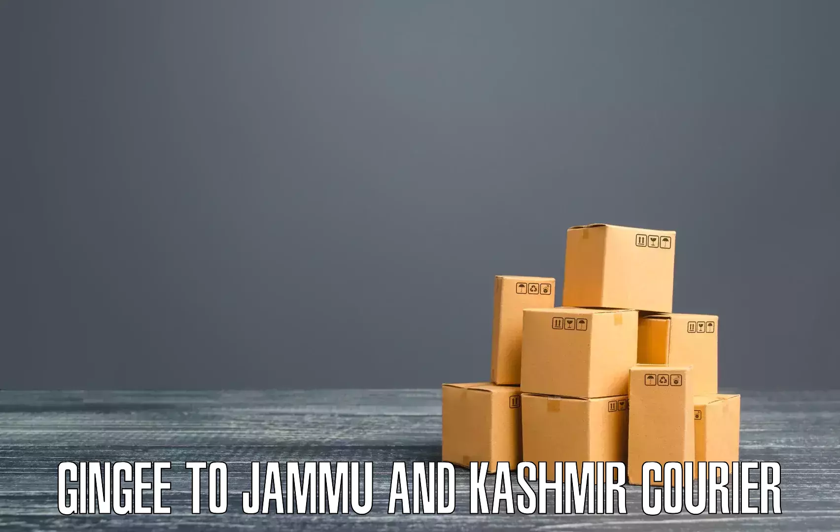 24-hour courier service Gingee to Jammu