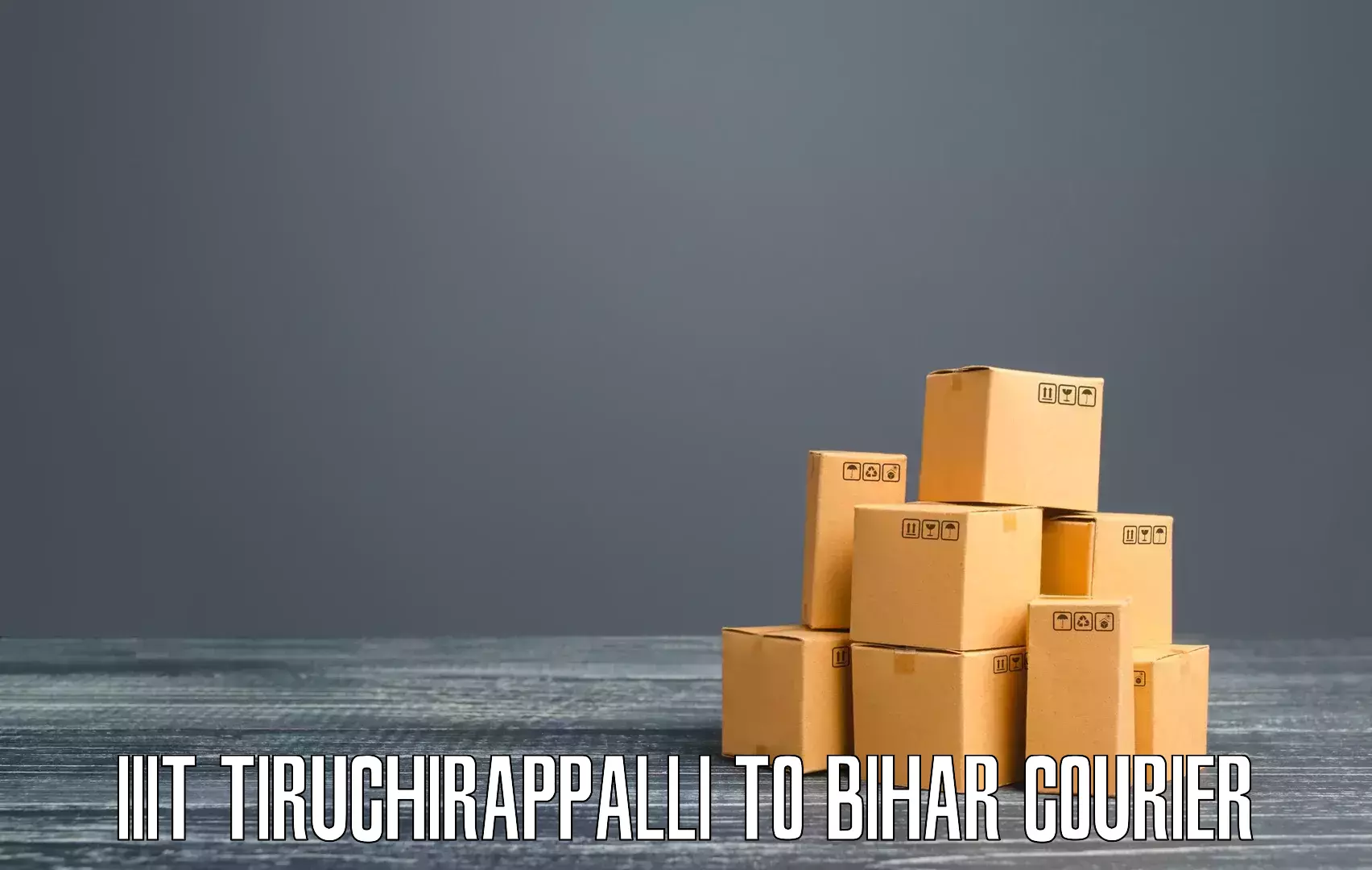 Large package courier IIIT Tiruchirappalli to Maharajganj Vaishali