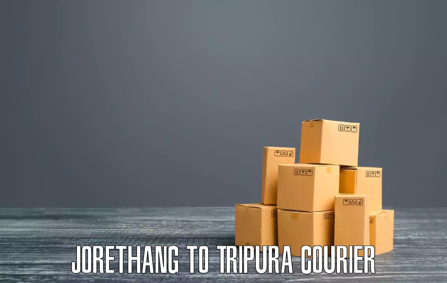 Custom courier rates Jorethang to Manu Bazar