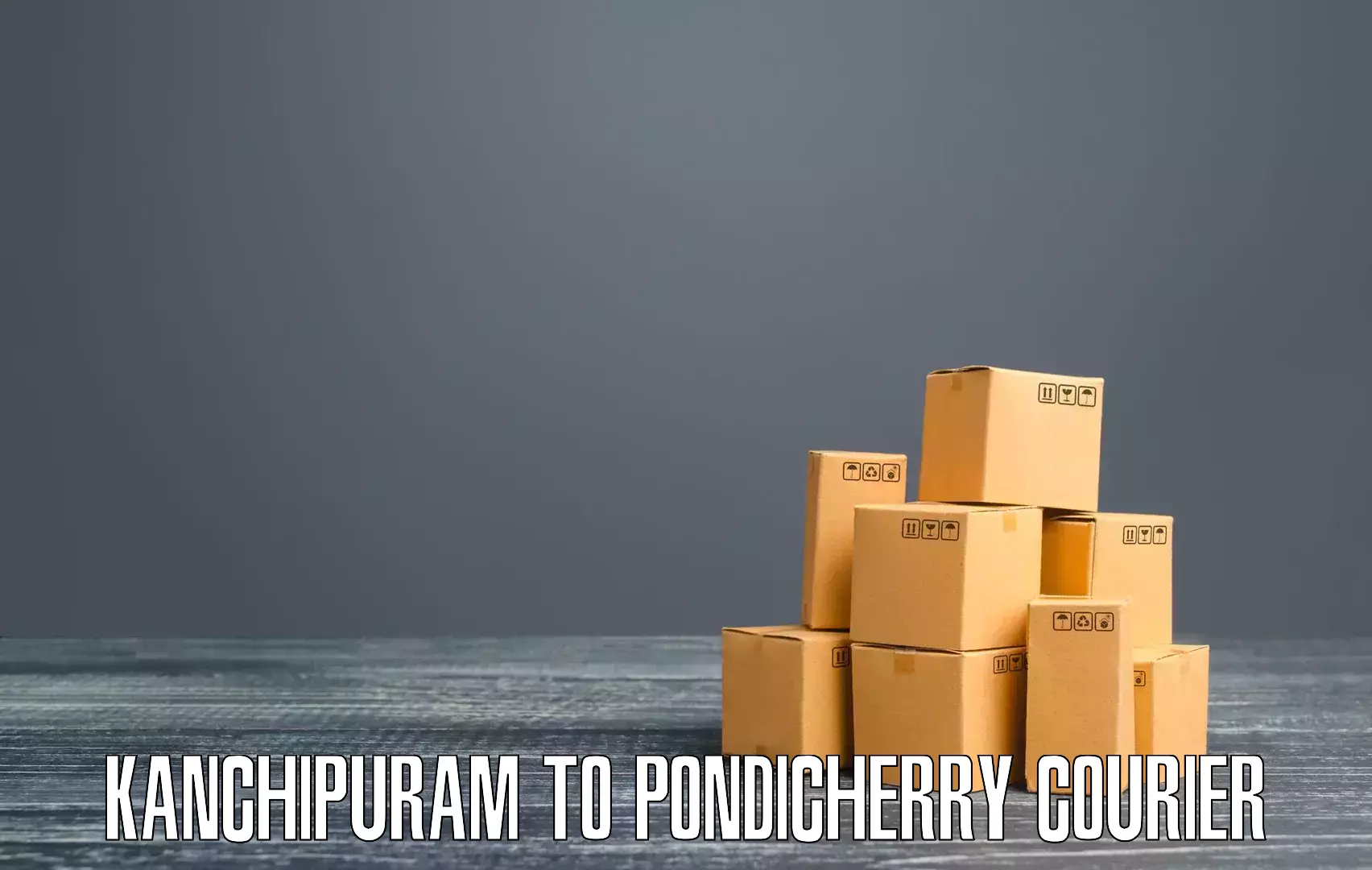 Smart parcel delivery in Kanchipuram to Pondicherry University