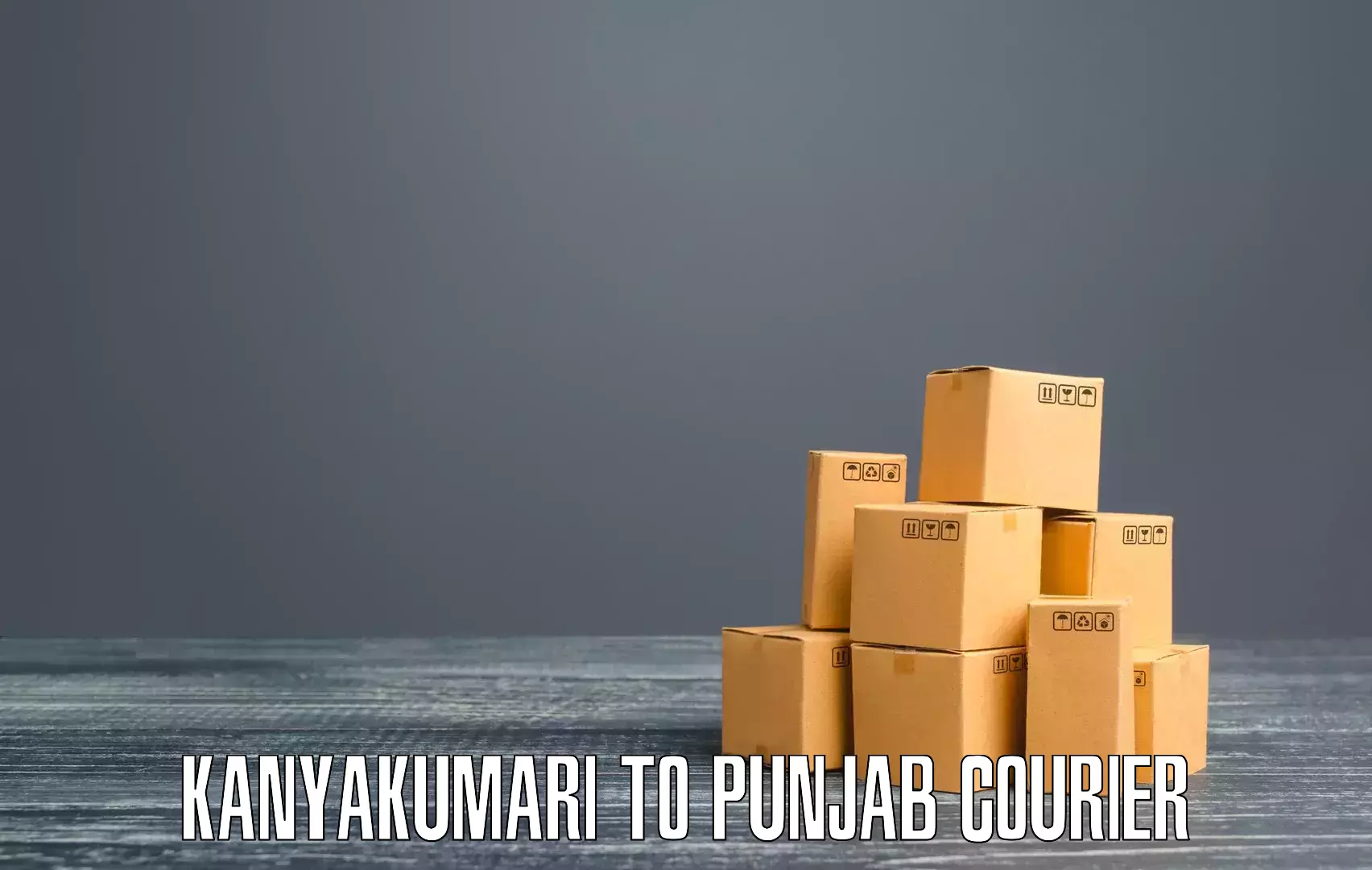 Efficient freight service Kanyakumari to Punjab