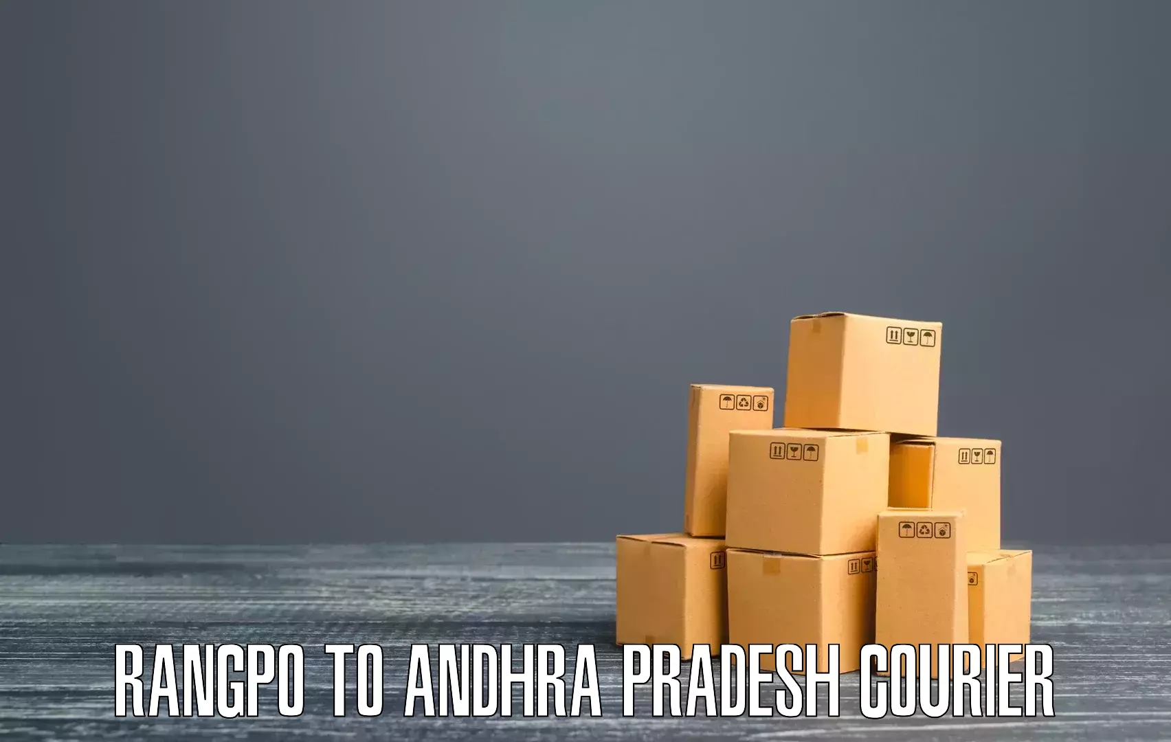 Full-service courier options Rangpo to Visakhapatnam Port