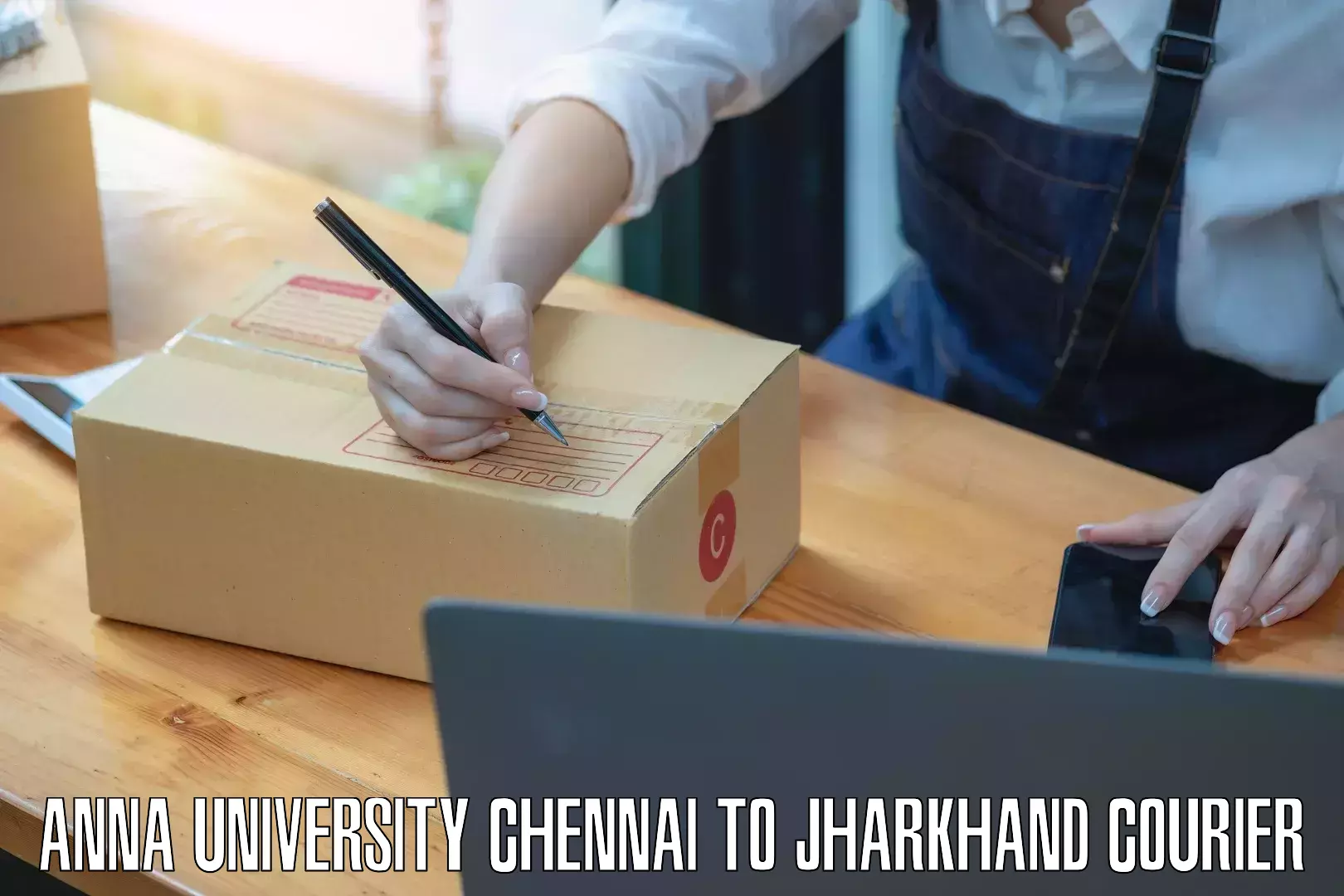 Automated shipping Anna University Chennai to Jamshedpur