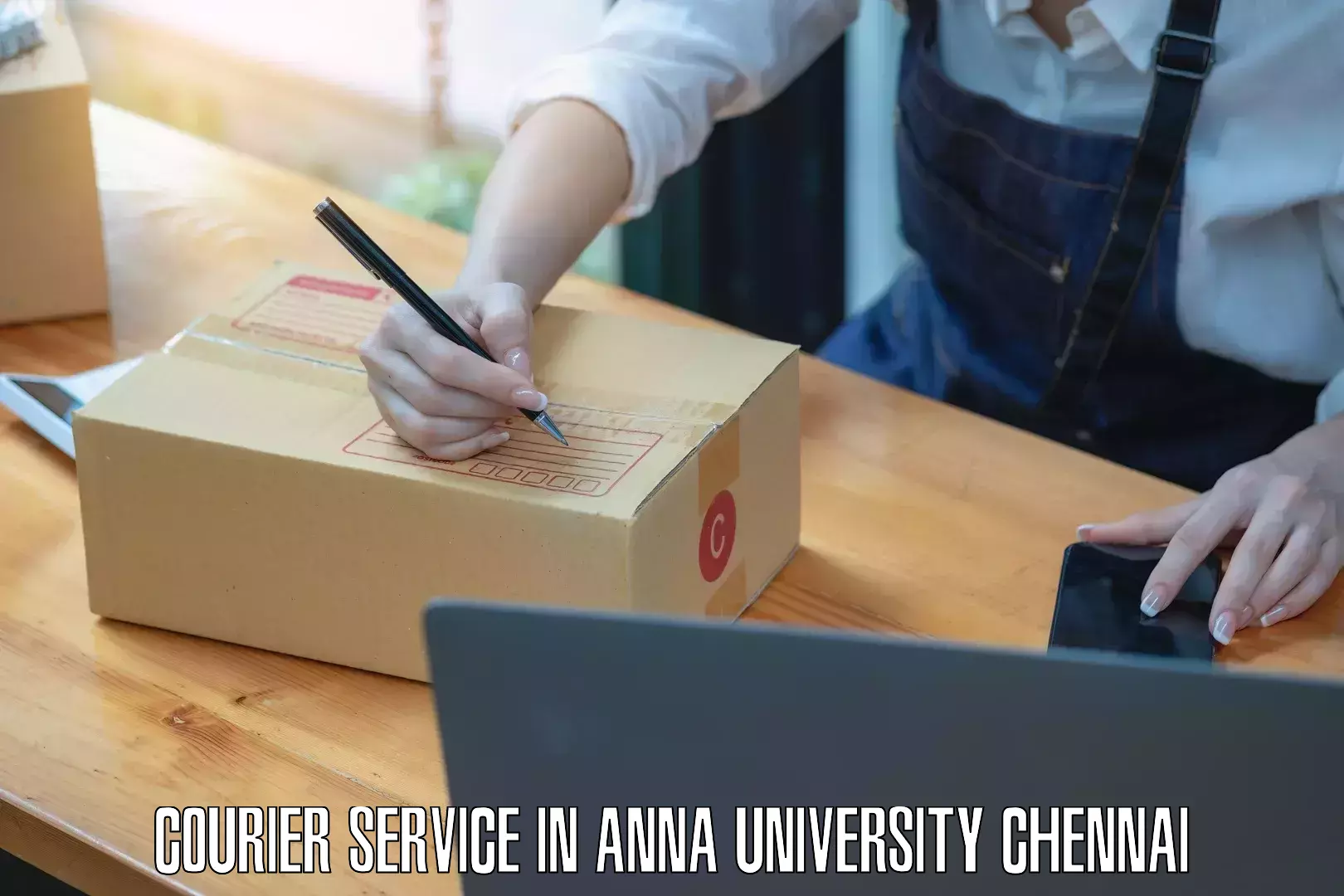 Sustainable courier practices in Anna University Chennai