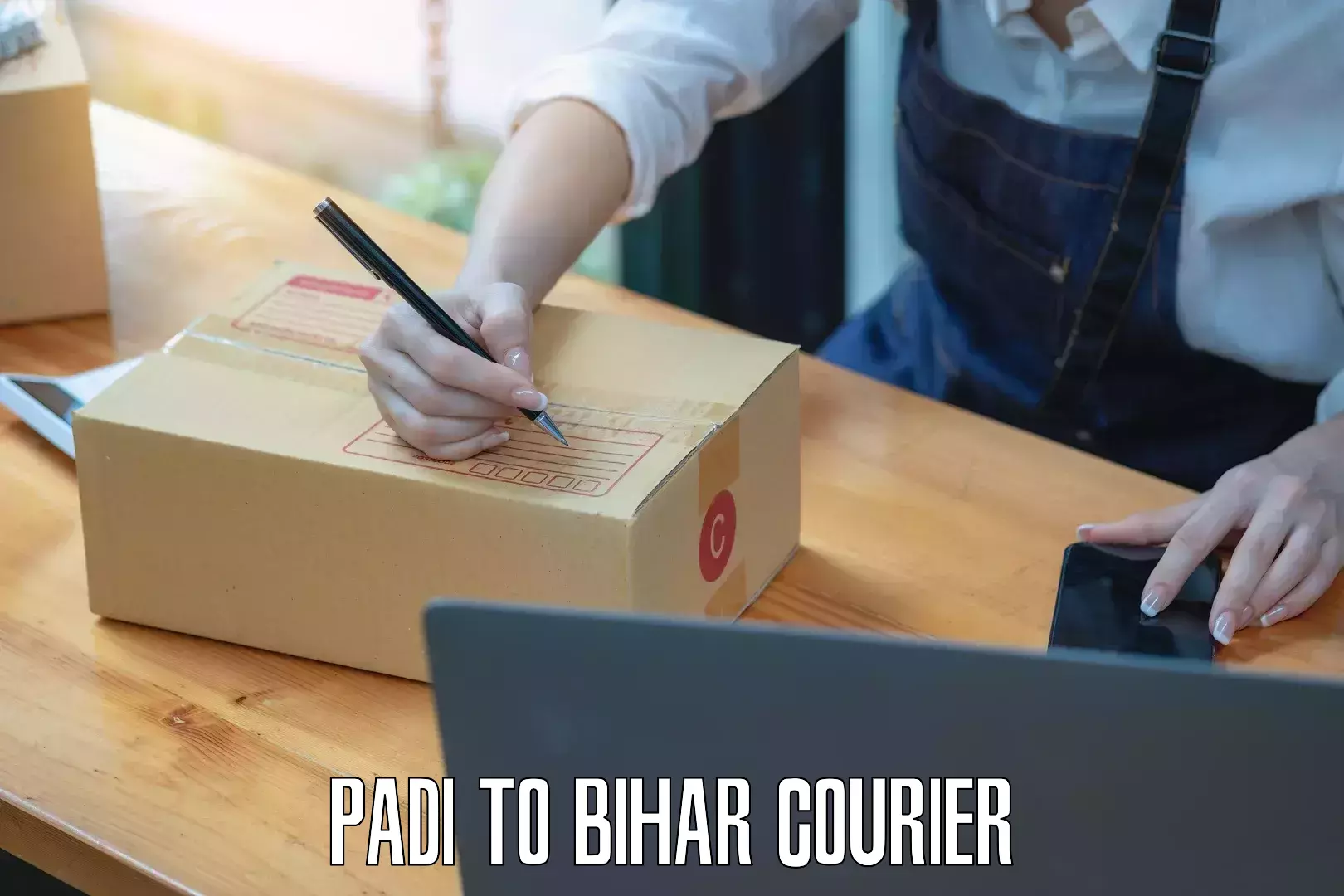 Courier membership Padi to Barhiya