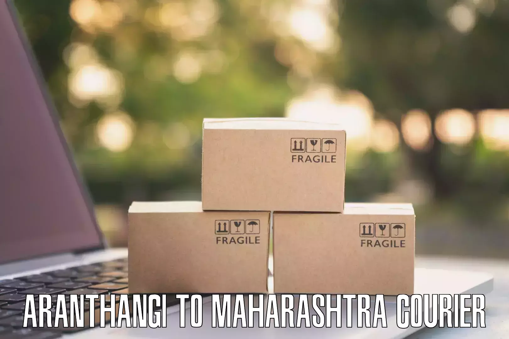 Custom courier rates in Aranthangi to Ahmednagar