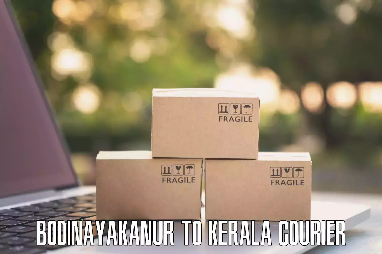 Competitive shipping rates Bodinayakanur to Kannapuram