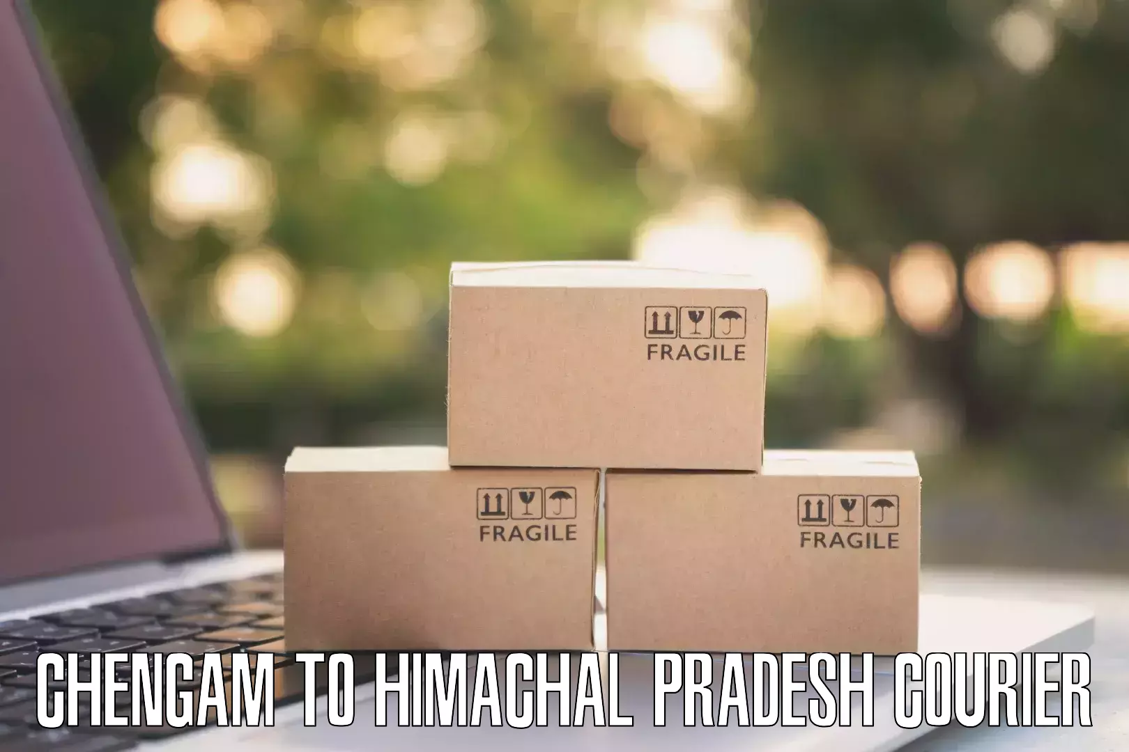 Reliable courier service Chengam to Bilaspur Himachal Pradesh
