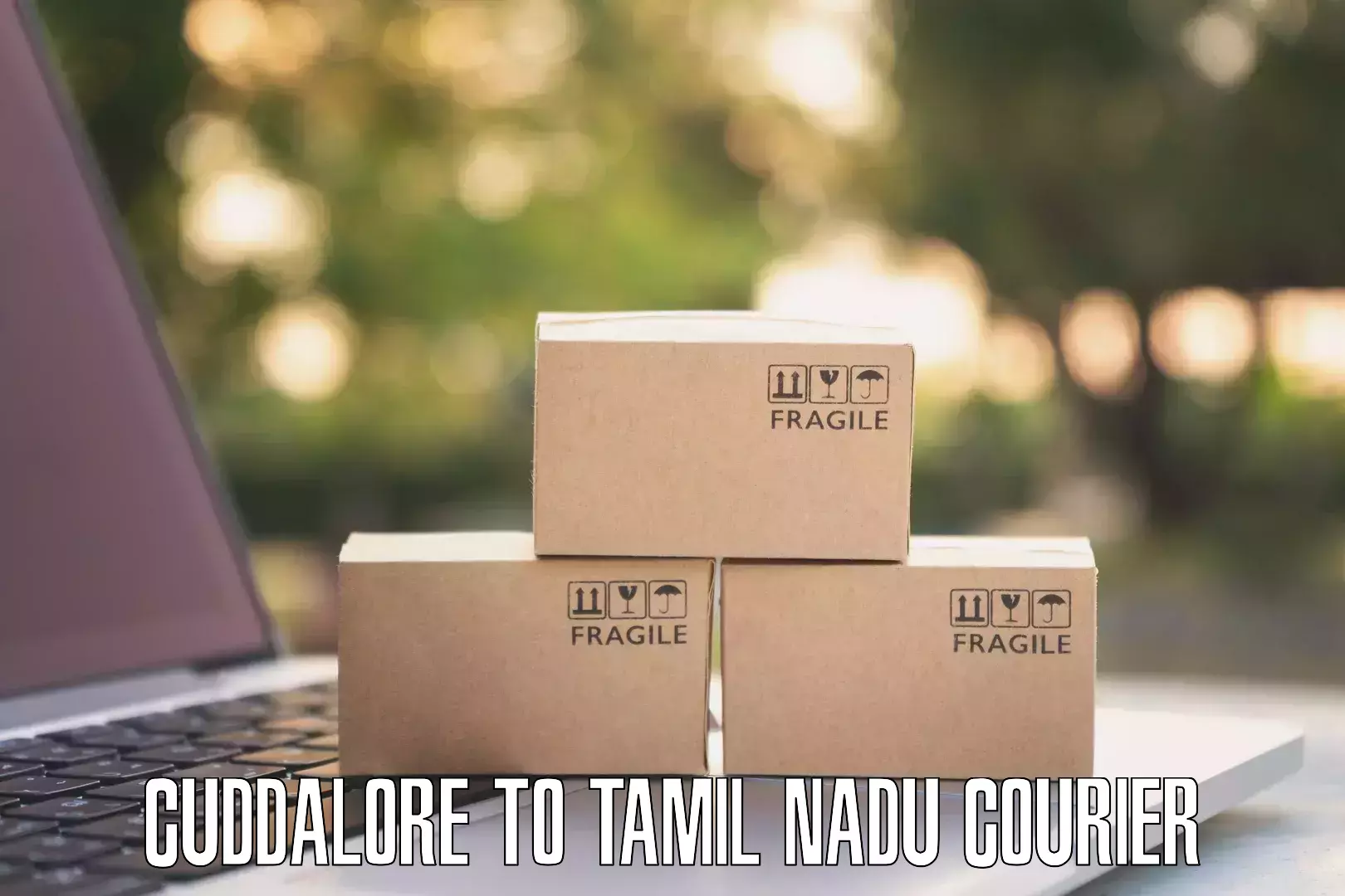 Optimized delivery routes in Cuddalore to Harur