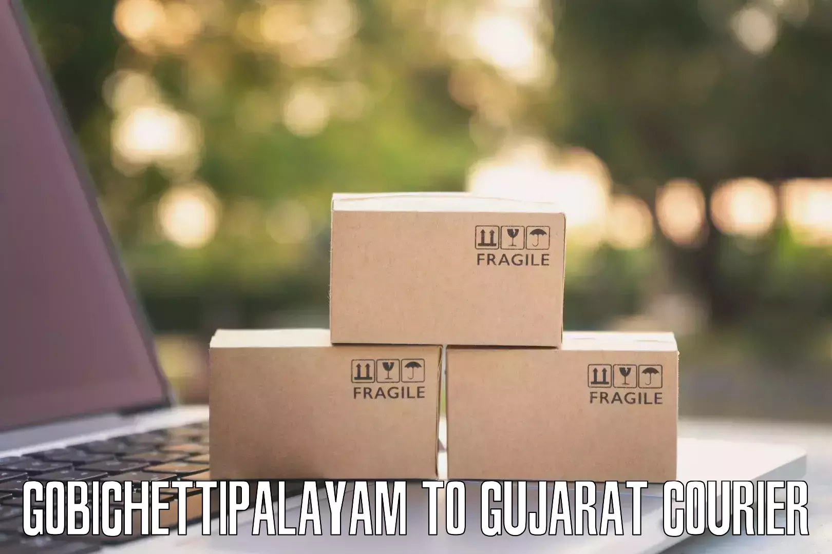 Package delivery network Gobichettipalayam to Mahesana