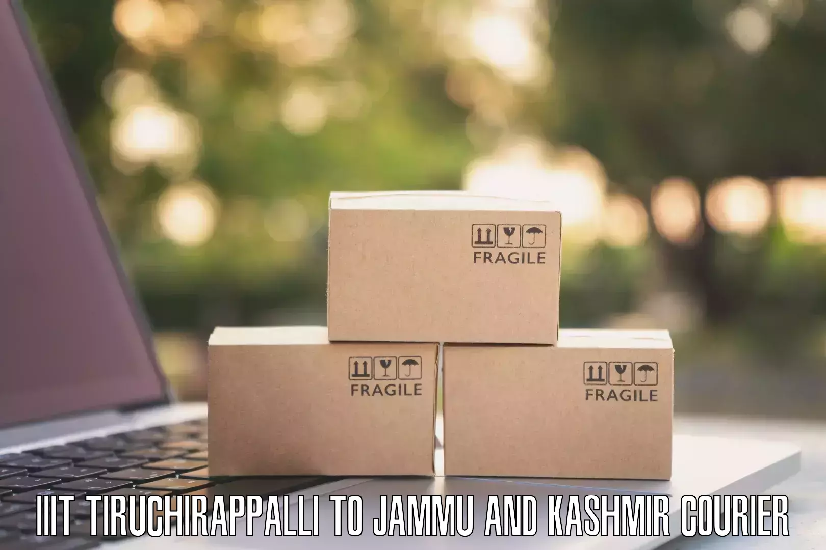 Efficient cargo handling IIIT Tiruchirappalli to Jammu and Kashmir