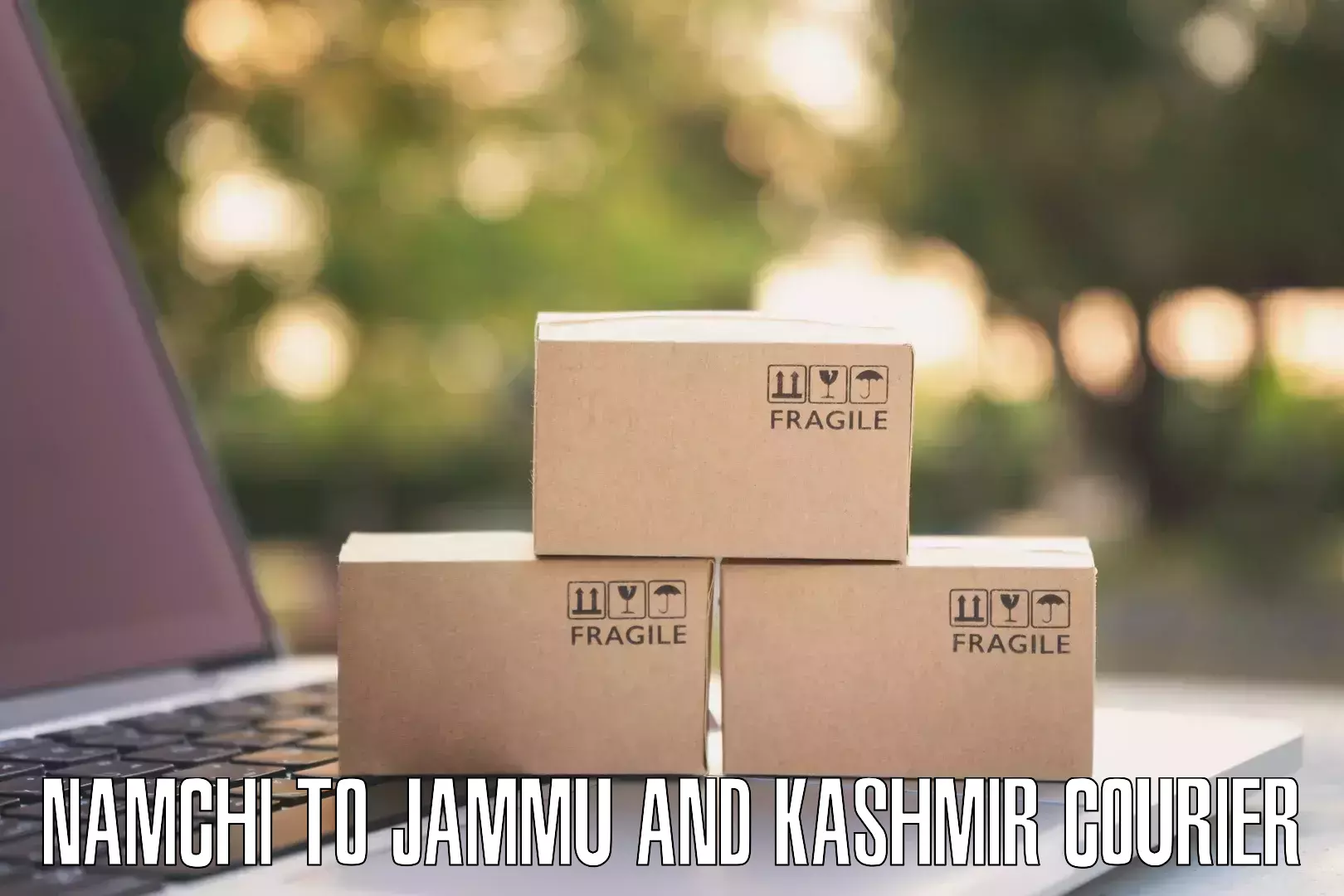 Door-to-door shipment Namchi to IIT Jammu