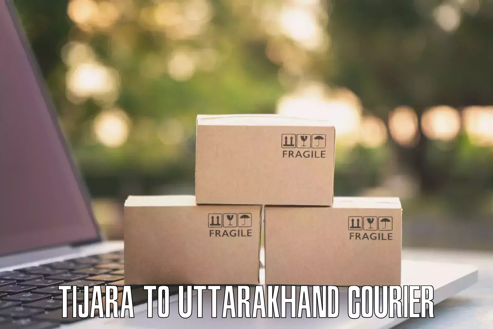 Holiday shipping services in Tijara to Uttarkashi