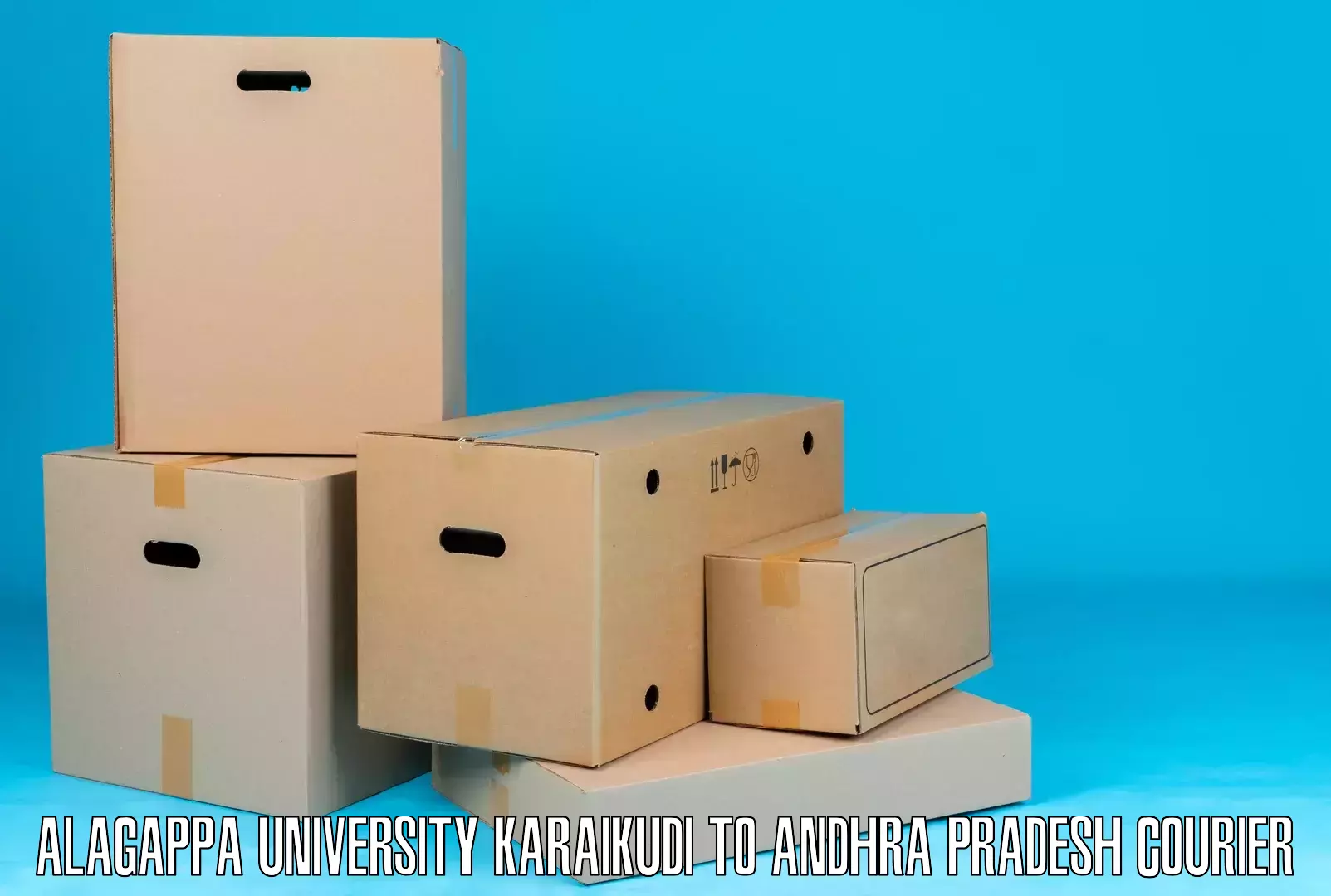 Automated shipping in Alagappa University Karaikudi to Kurnool