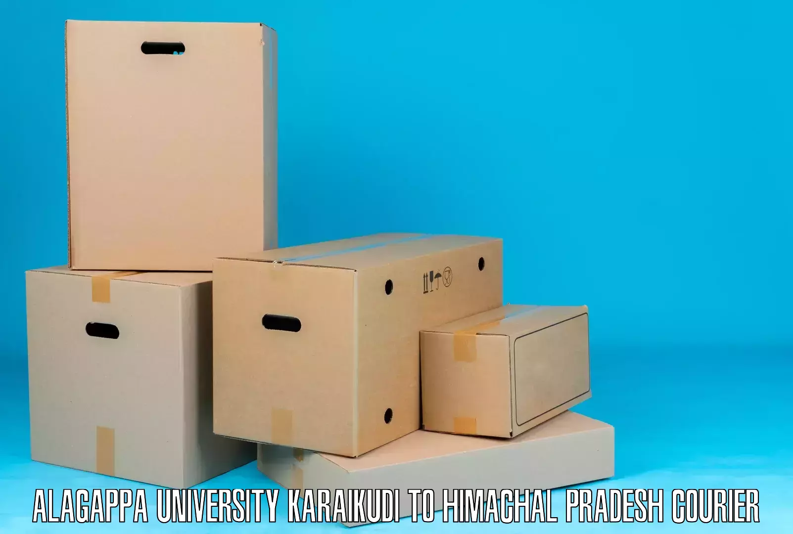 Bulk courier orders in Alagappa University Karaikudi to Darlaghat
