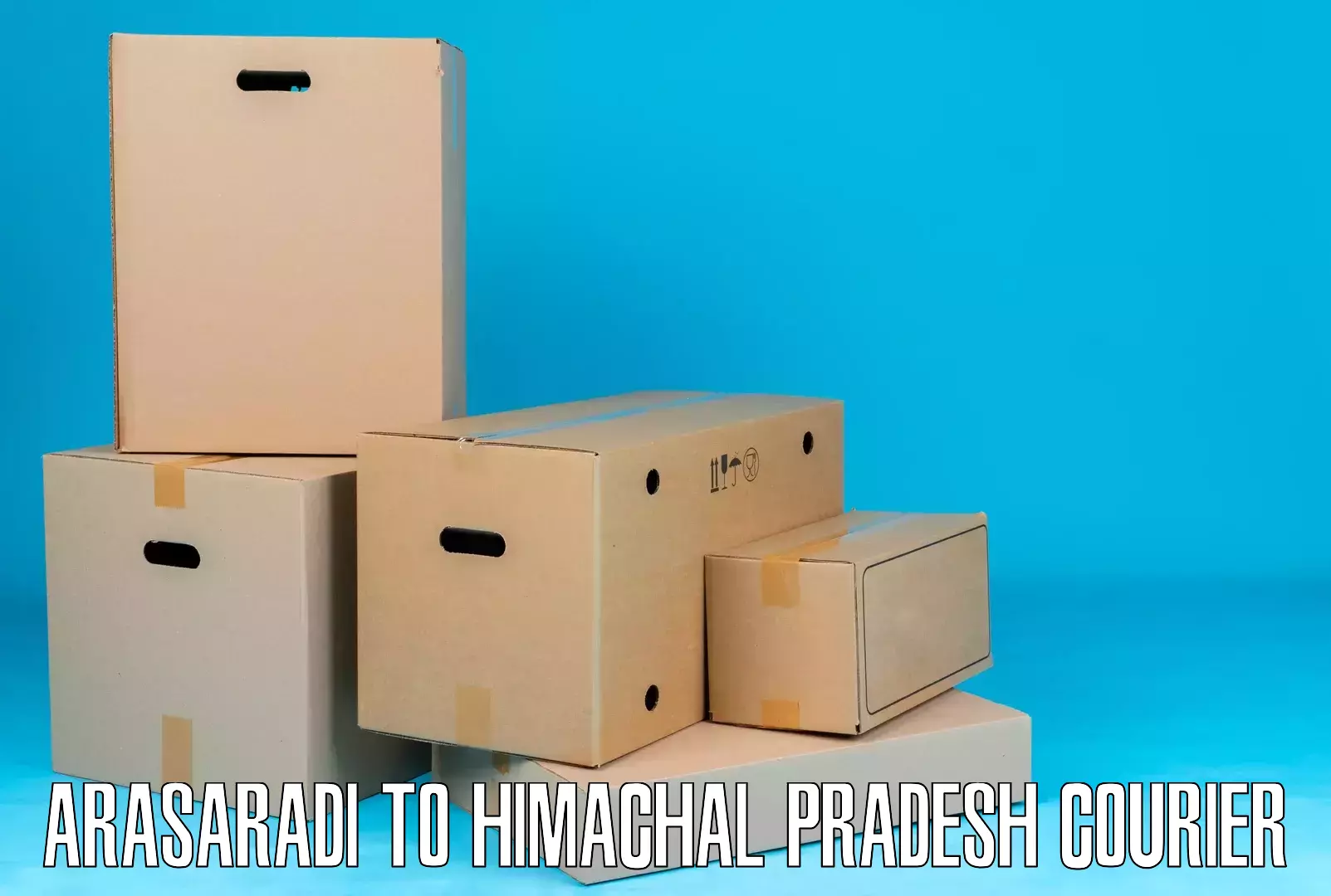 Comprehensive parcel tracking in Arasaradi to Kalol Jhandutta