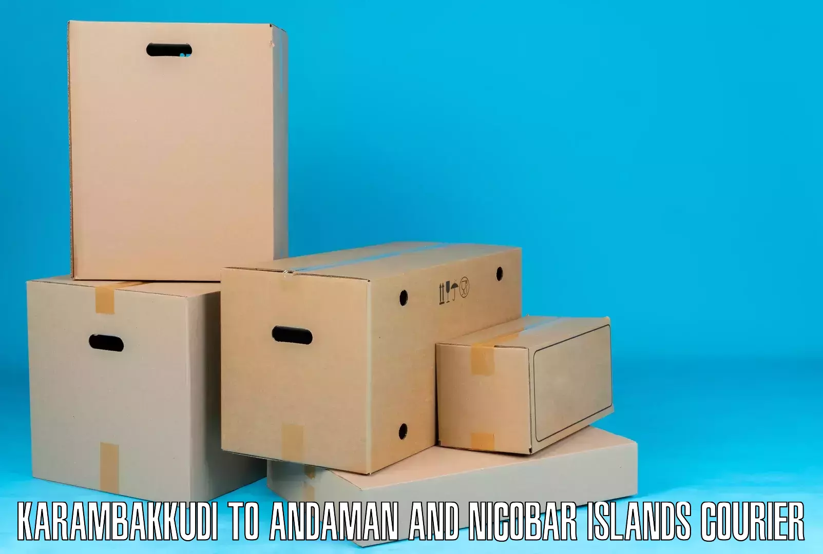 Modern delivery methods Karambakkudi to Andaman and Nicobar Islands