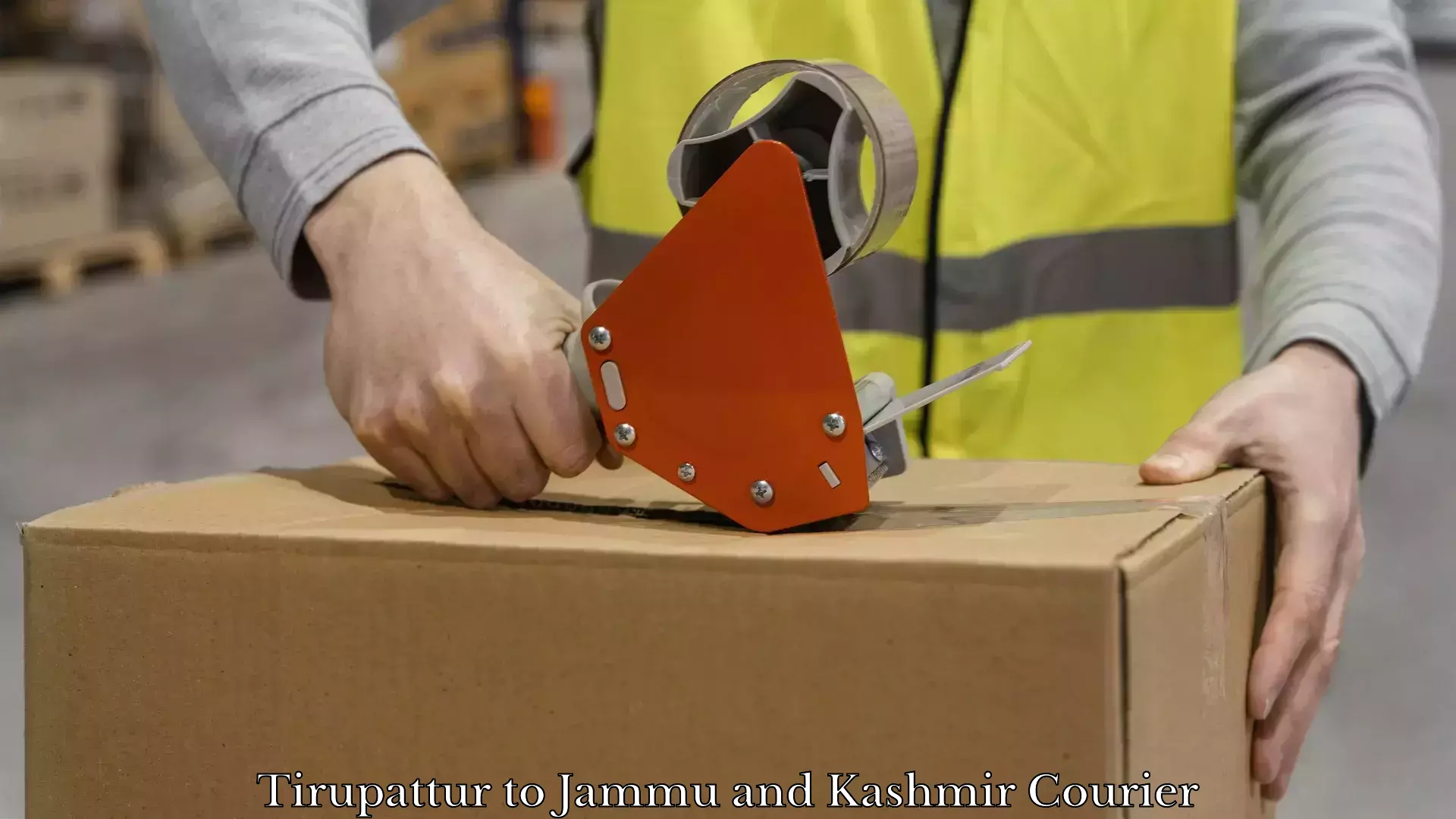 Efficient furniture shifting Tirupattur to Jammu and Kashmir
