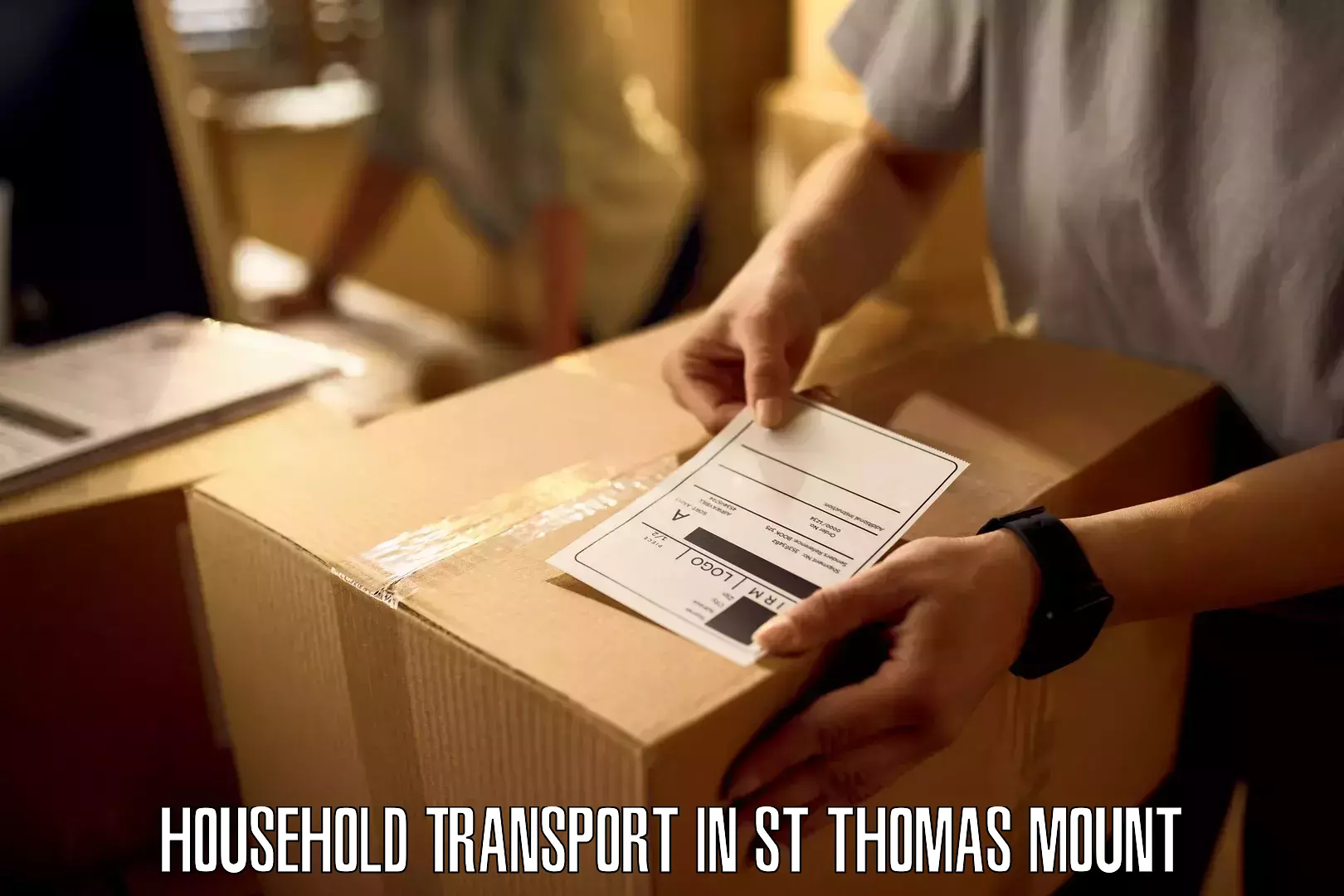 Door-to-door relocation services in St Thomas Mount