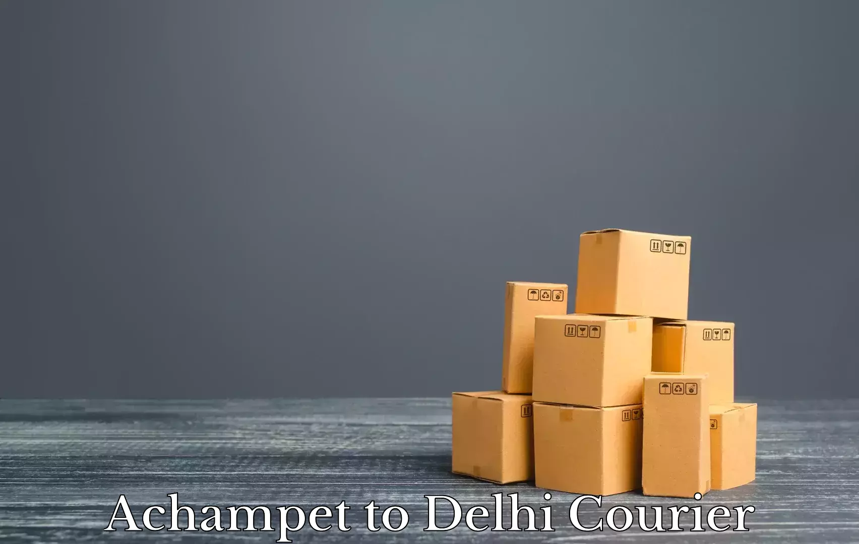 Full-service household moving Achampet to IIT Delhi