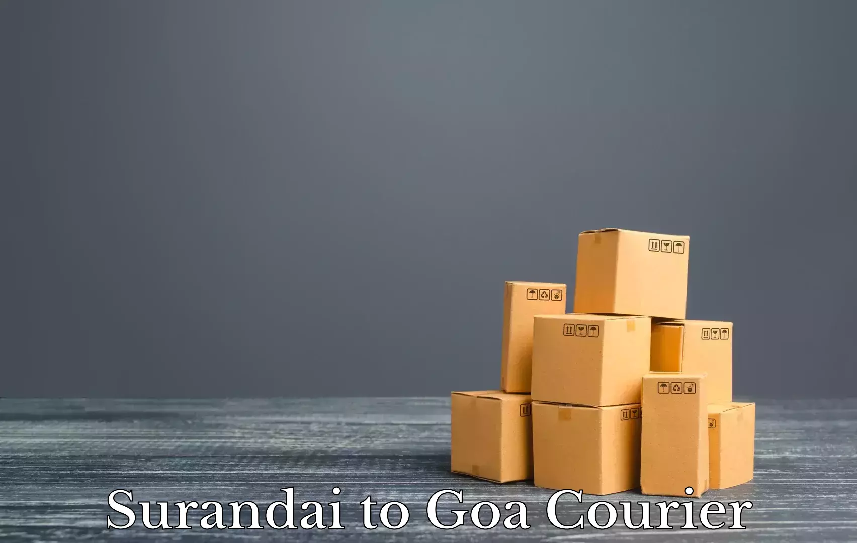 Personalized moving plans in Surandai to Goa